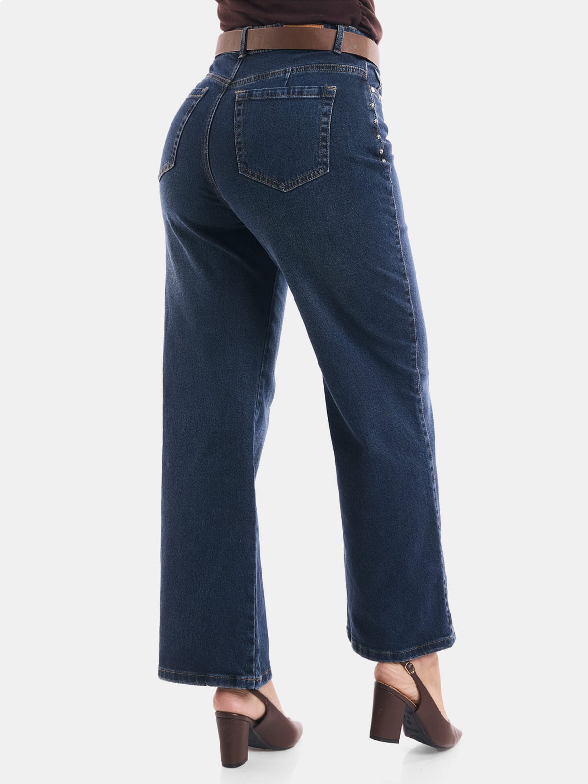 JEAN WIDELEG MUJER METAL JEANS SILVA - 3