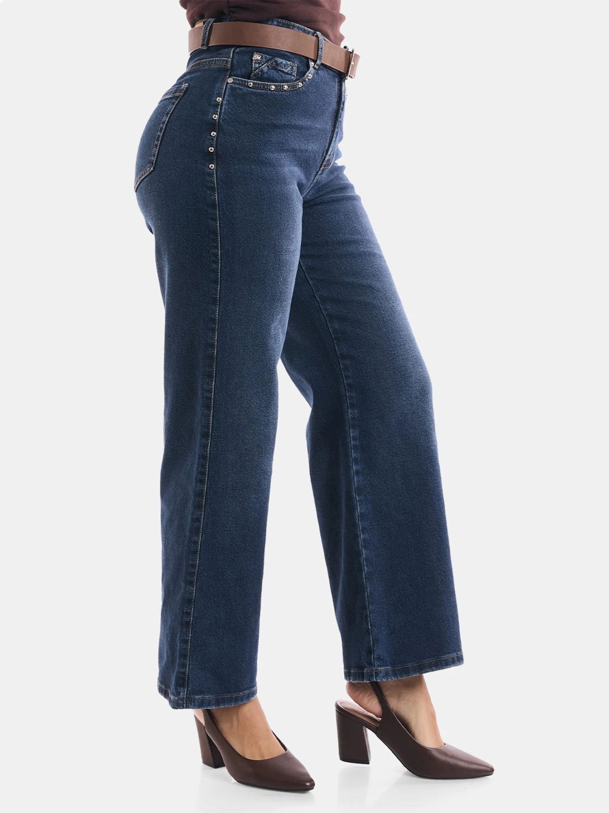 JEAN WIDELEG MUJER METAL JEANS SILVA - 4