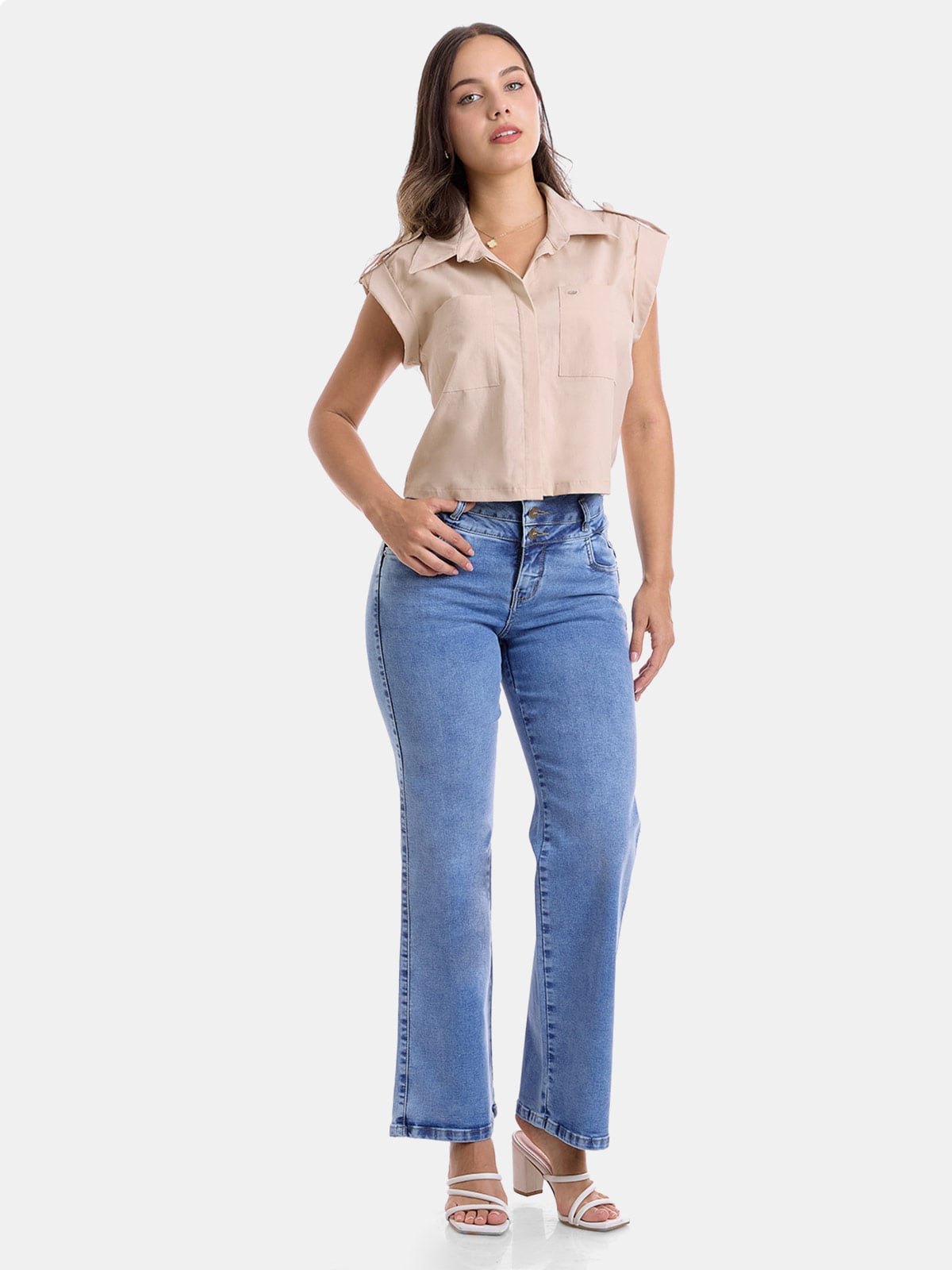 JEAN WIDELEG MUJER METAL JEANS VALERY - 1