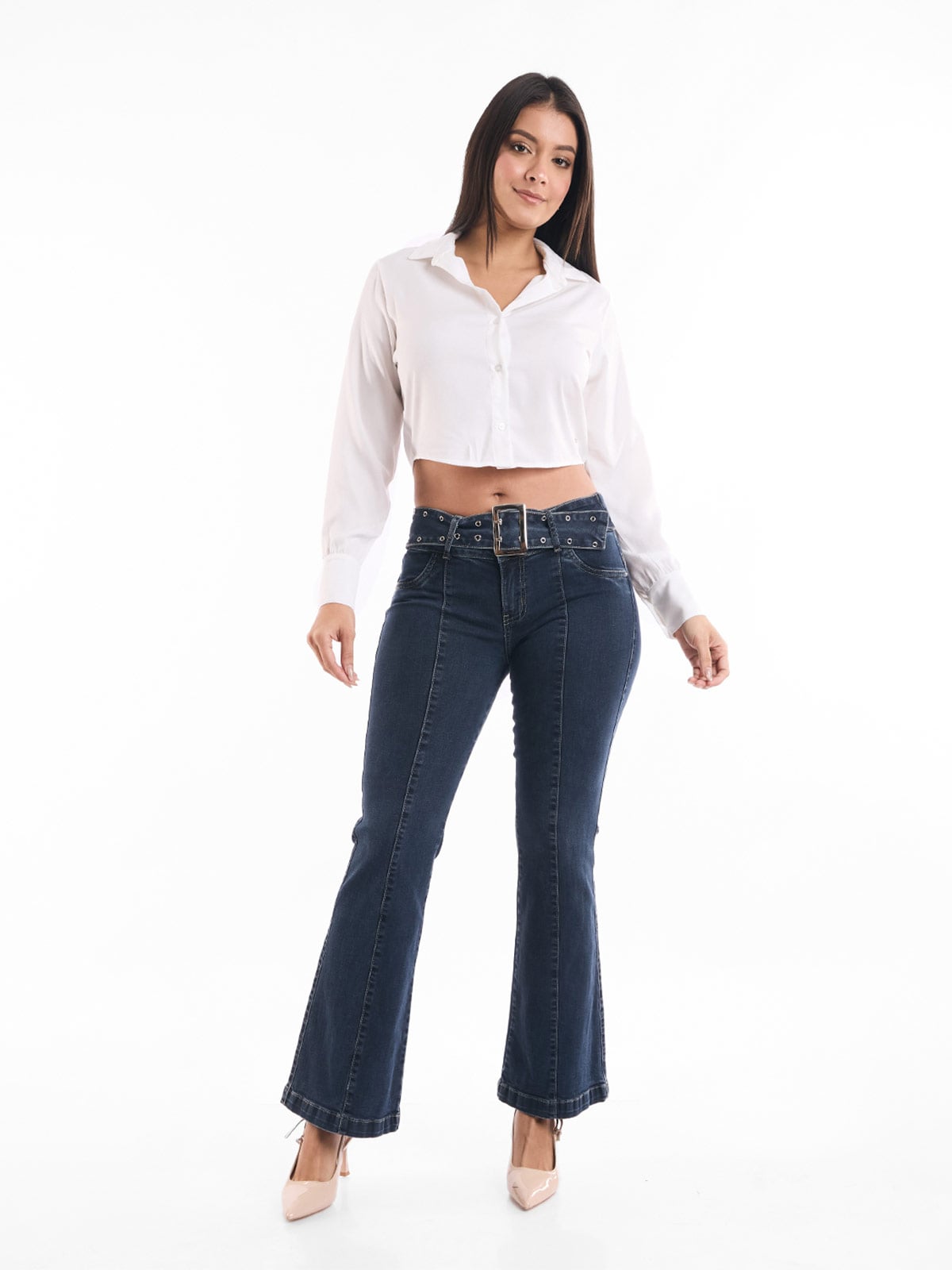 JEAN FLARE LOW RISE MUJER METAL JEANS BRISAIDA - 1