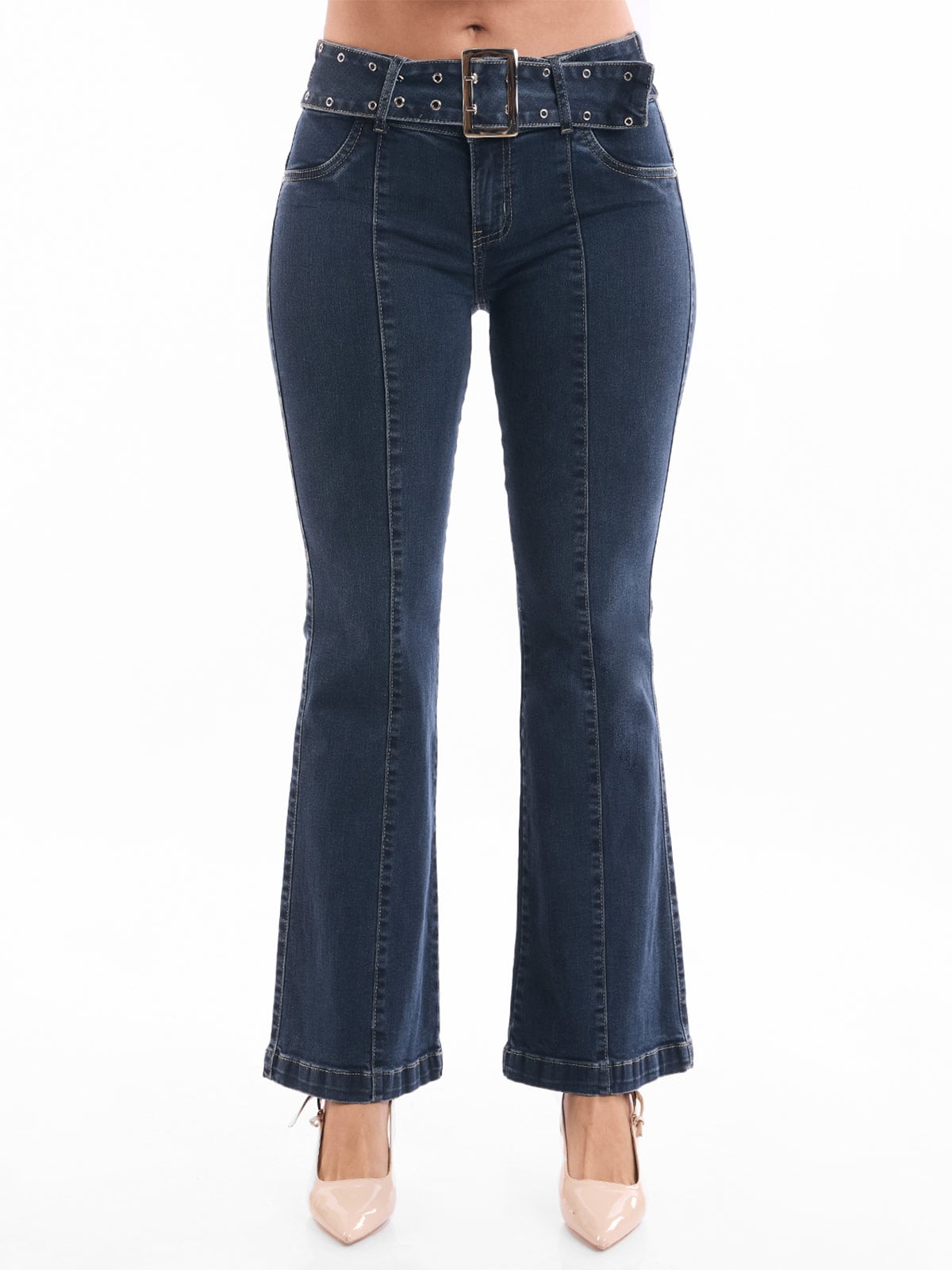 JEAN FLARE LOW RISE MUJER METAL JEANS BRISAIDA - 2