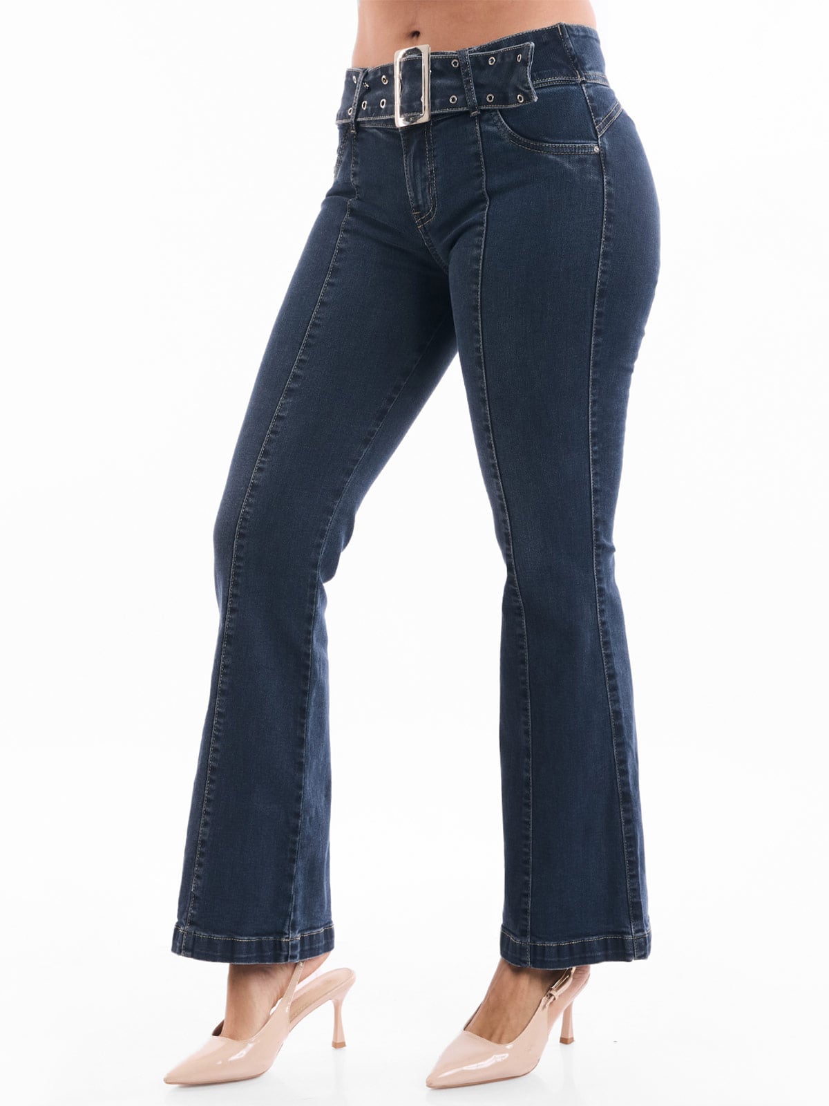 JEAN FLARE LOW RISE MUJER METAL JEANS BRISAIDA - 4