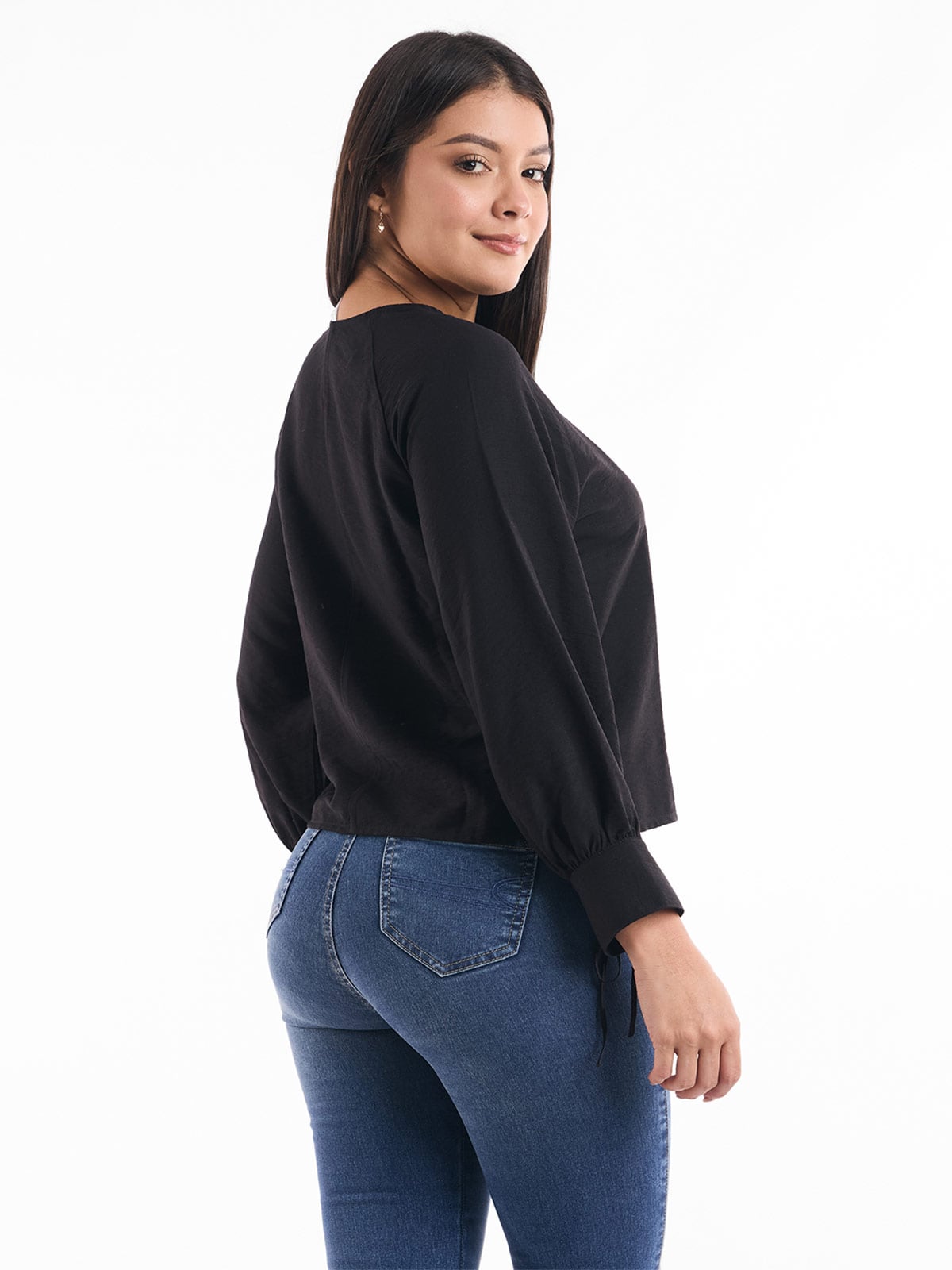 BLUSA MANGA LARGA MUJER METAL JEANS ALONDRA - 2