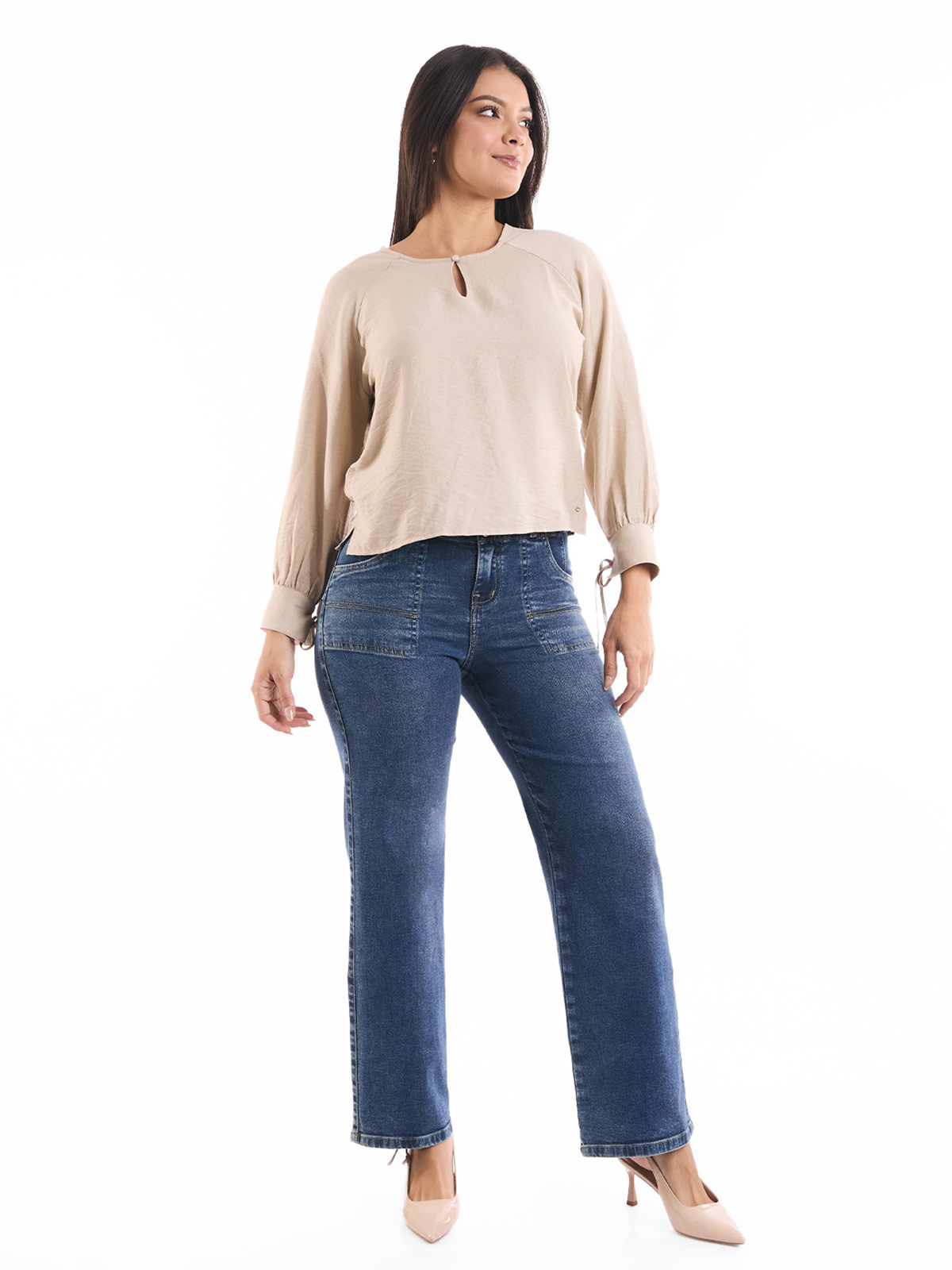 JEAN STRAIGHT MUJER METAL JEANS KERRY - 1