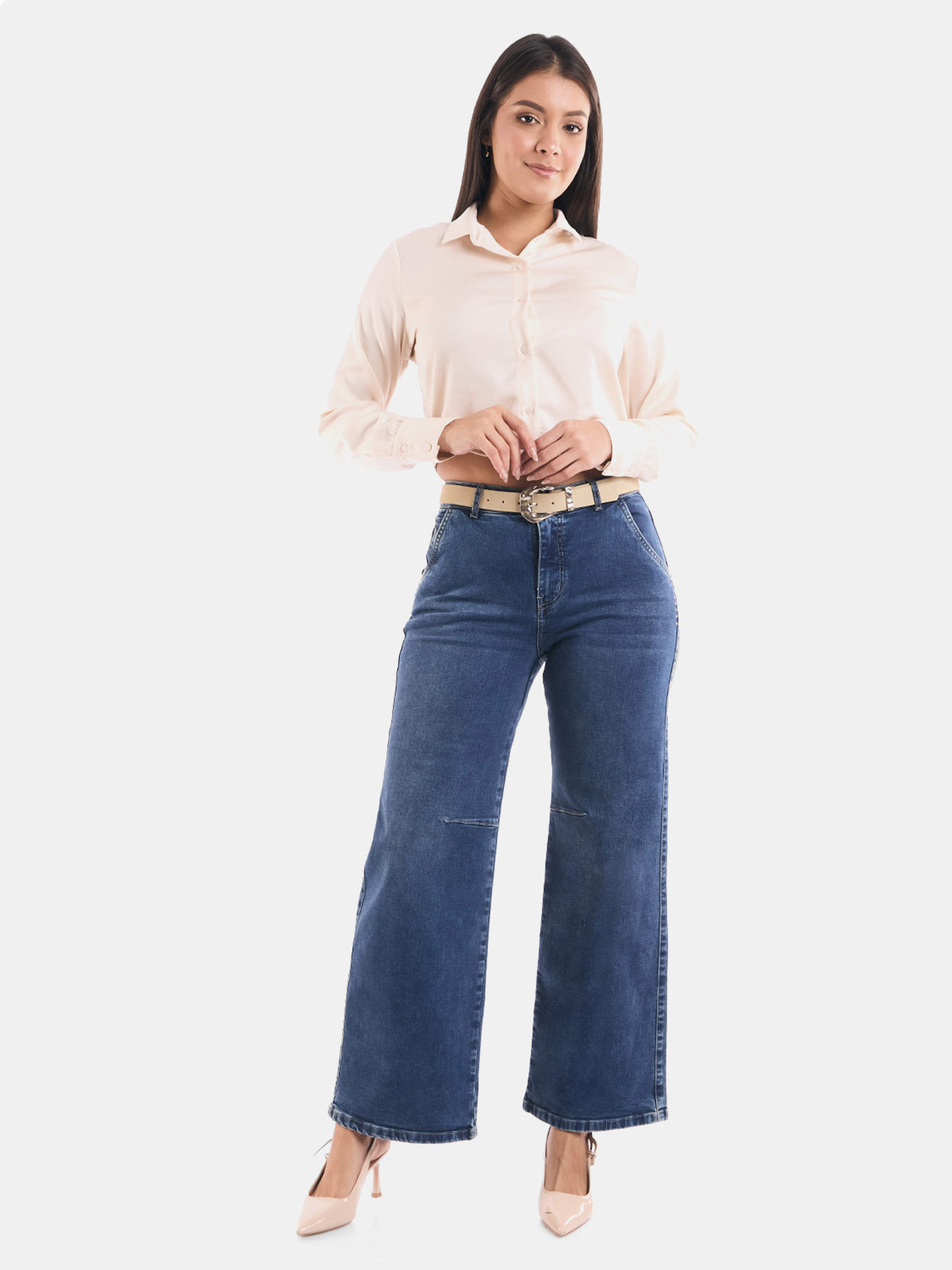 JEAN WIDELEG MUJER METAL JEANS MONICA - 1