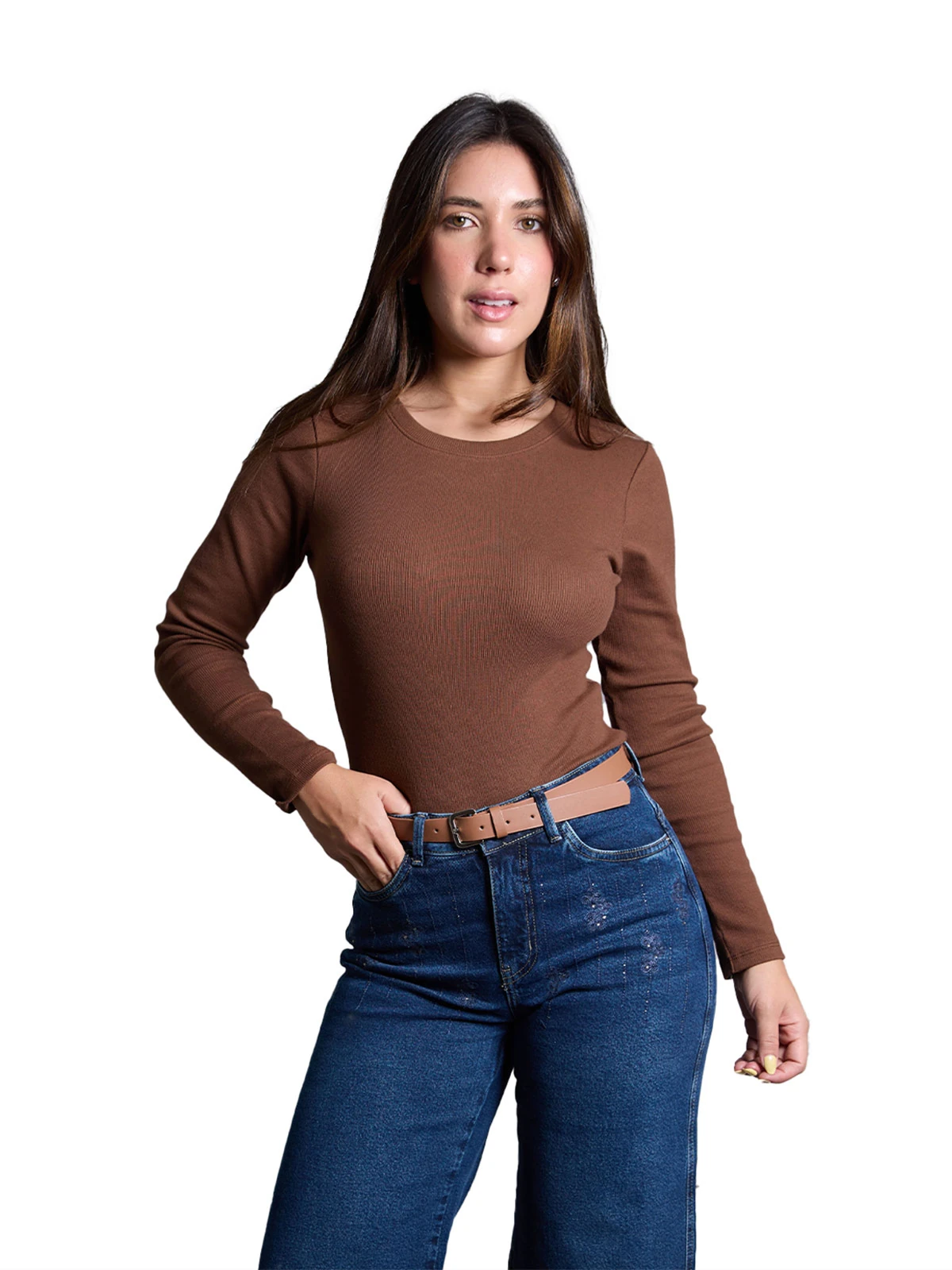 POLO MANGA LARGA MUJER METAL JEANS RAYSA - 1