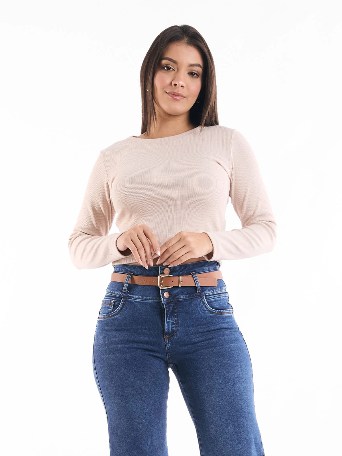 POLO MANGA LARGA MUJER METAL JEANS RAYSA - 3