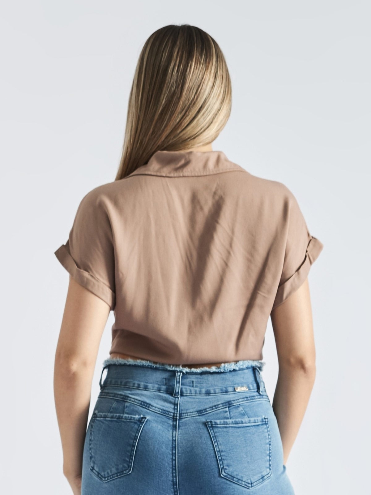 BLUSA MANGA CORTA ALGODÓN PARADA 111 MARY - 2