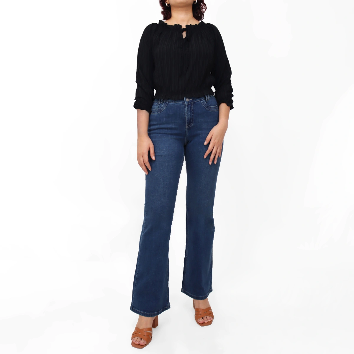 JEAN MUJER KAYRA POBLET PERFECT FIT BOOT CUT LR STAR - 1