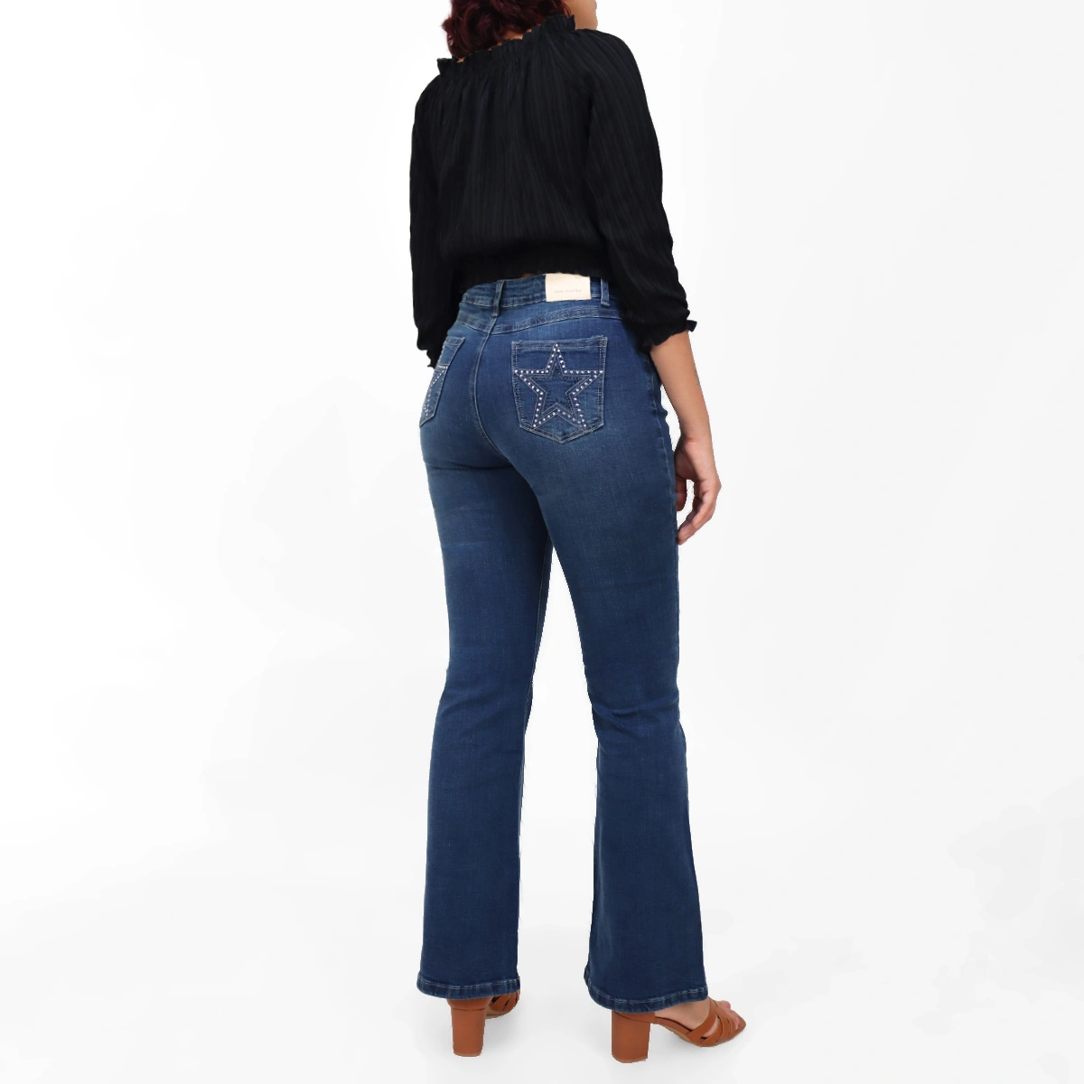 JEAN MUJER KAYRA POBLET PERFECT FIT BOOT CUT LR STAR - 3