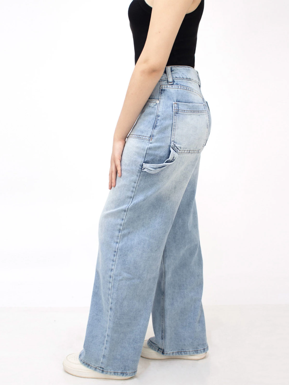 JEAN REGULAR FIT MUJER KAYRA POBLET PERFECT FIT CARPINTERO - 2