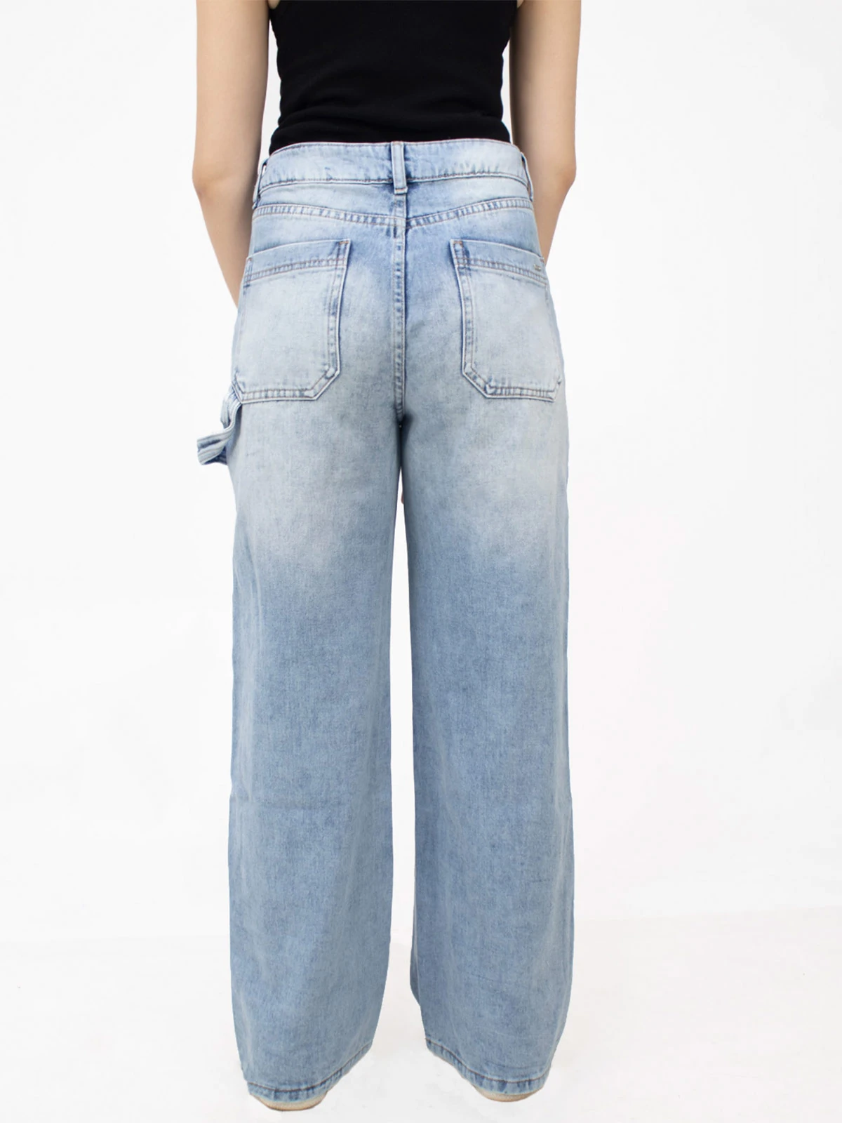 JEAN REGULAR FIT MUJER KAYRA POBLET PERFECT FIT CARPINTERO - 3