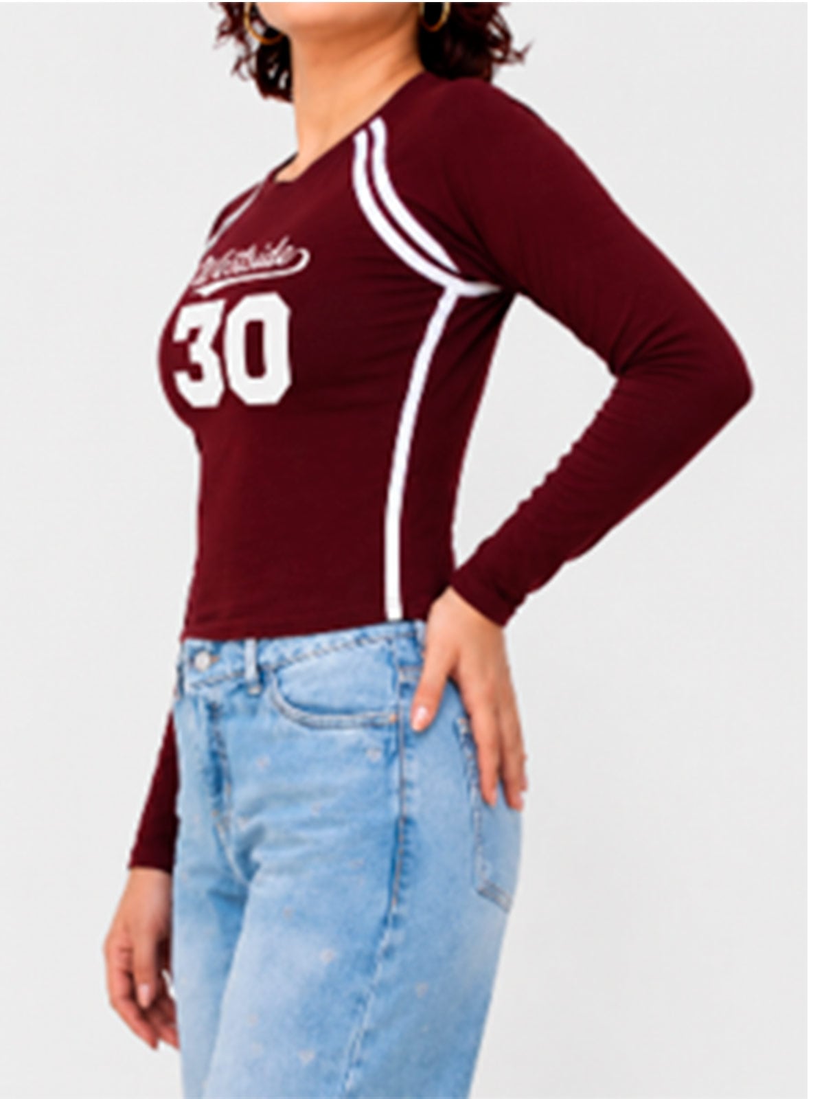 POLO MANGA LARGA ALGODÓN MUJER KAYRA POBLET PERFECT FIT RANGLAN - 2