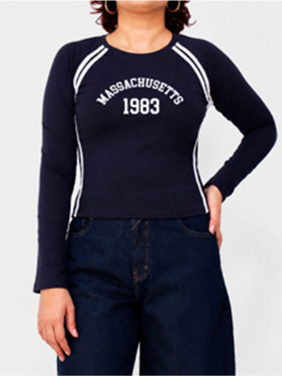 POLO MANGA LARGA ALGODÓN MUJER KAYRA POBLET PERFECT FIT RANGLAN - 1
