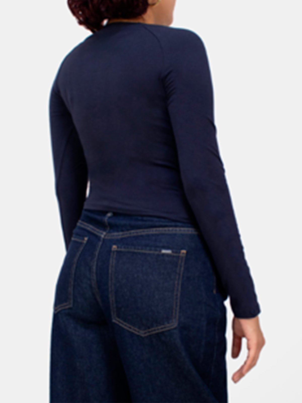POLO MANGA LARGA ALGODÓN MUJER KAYRA POBLET PERFECT FIT RANGLAN - 2