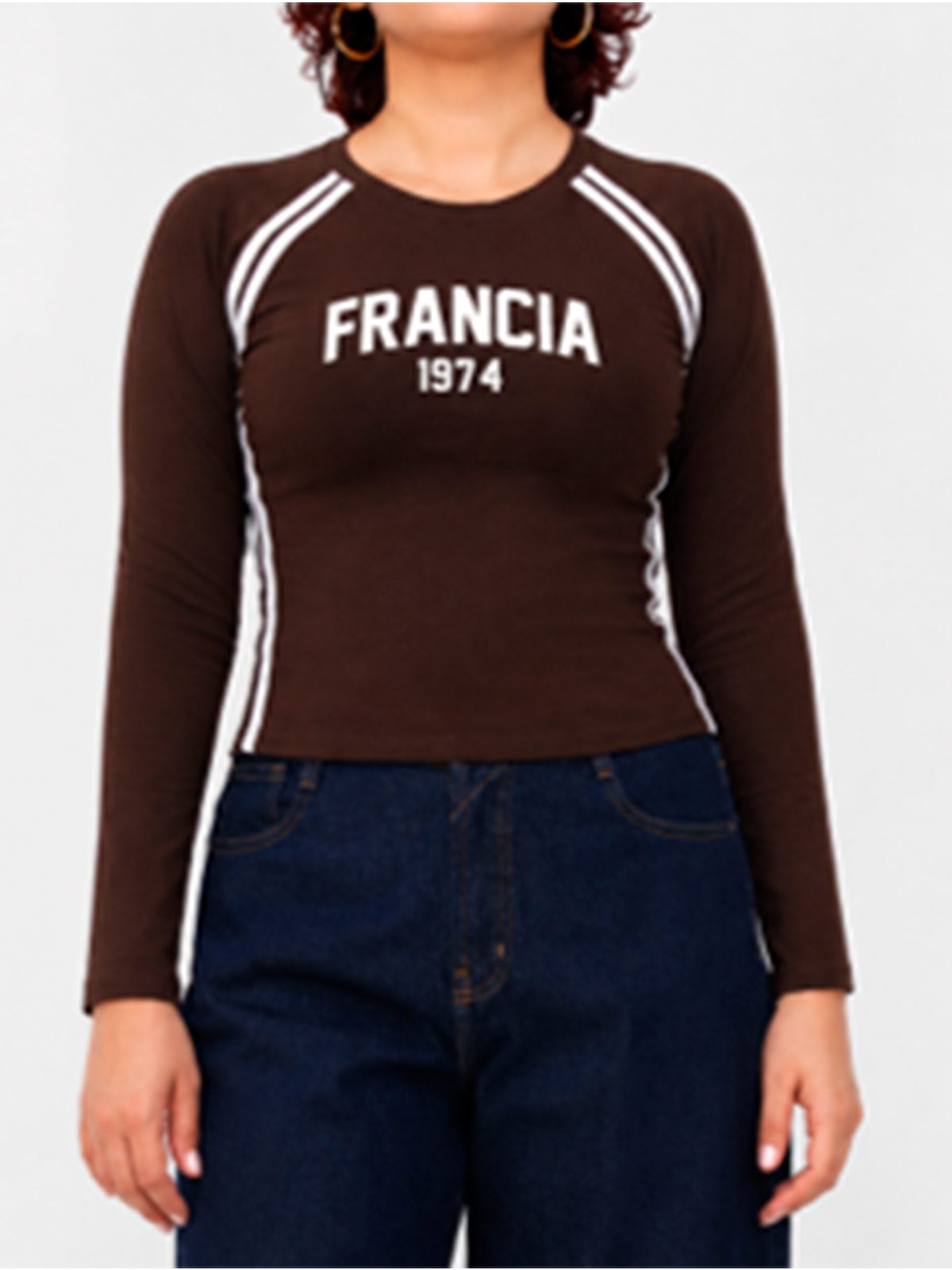 POLO MANGA LARGA ALGODÓN MUJER KAYRA POBLET PERFECT FIT RANGLAN - 1
