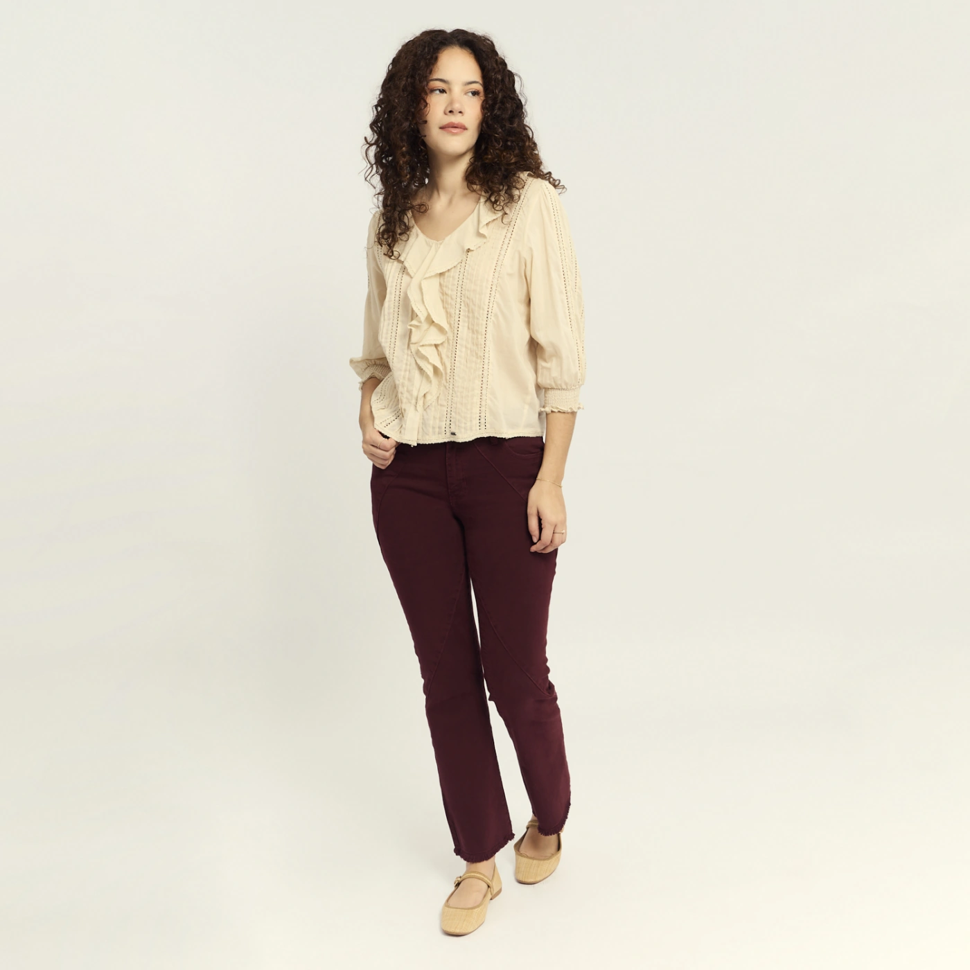 BLUSA ALGODÓN MUJER EXIT - 1