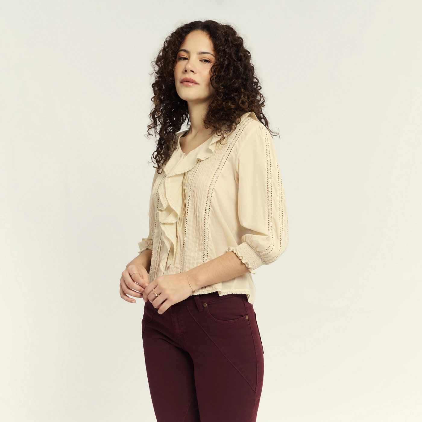 BLUSA ALGODÓN MUJER EXIT - 3