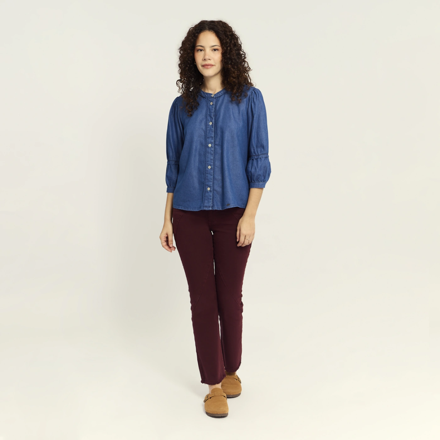 BLUSA ALGODÓN MUJER EXIT - 1
