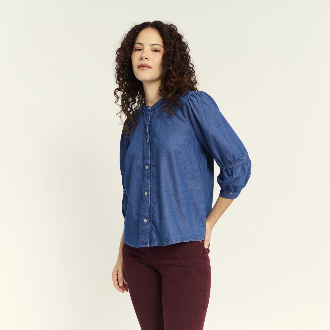 BLUSA ALGODÓN MUJER EXIT - 3