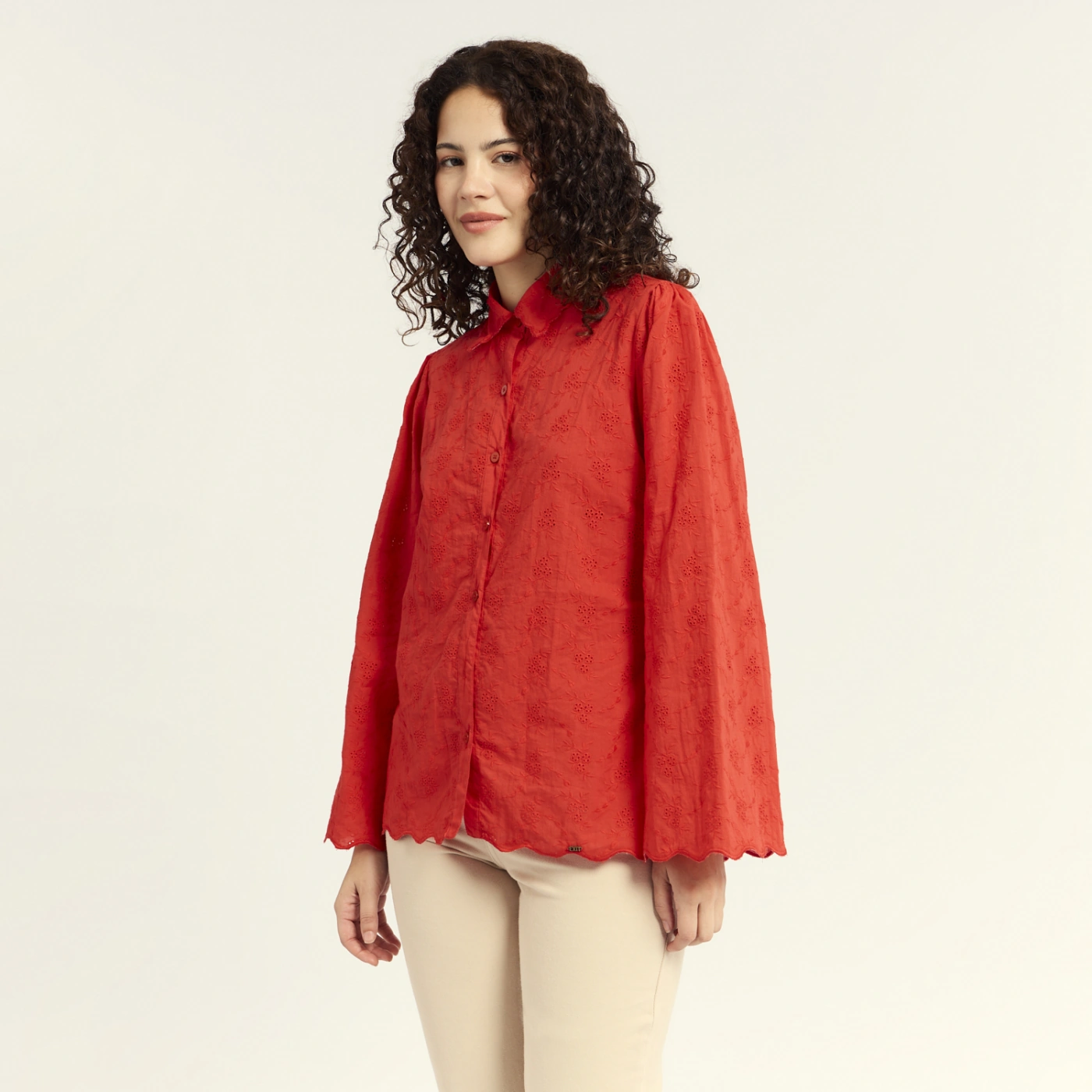 BLUSA ALGODÓN MUJER EXIT HOLANDA - 3