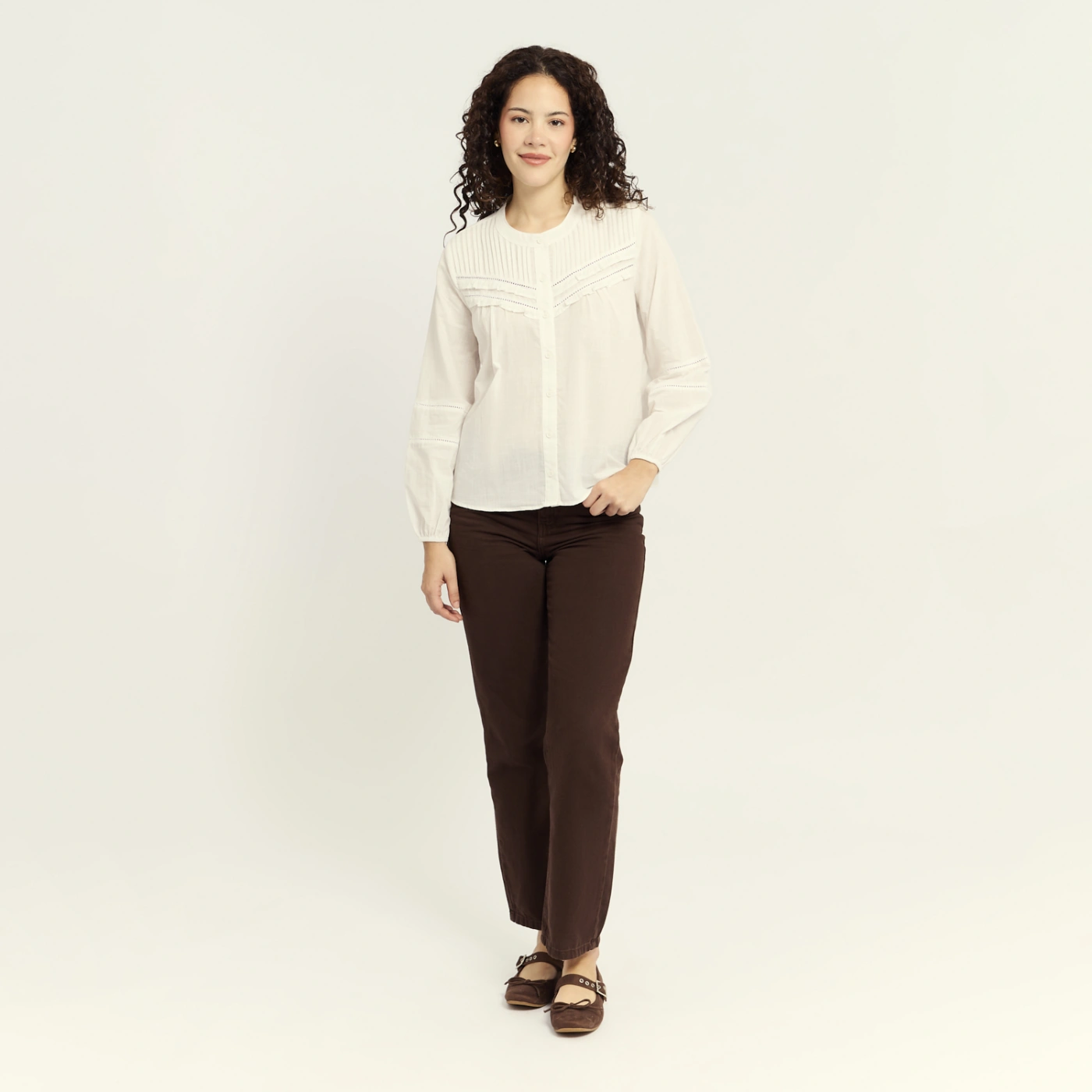 BLUSA ALGODÓN MUJER EXIT - 1