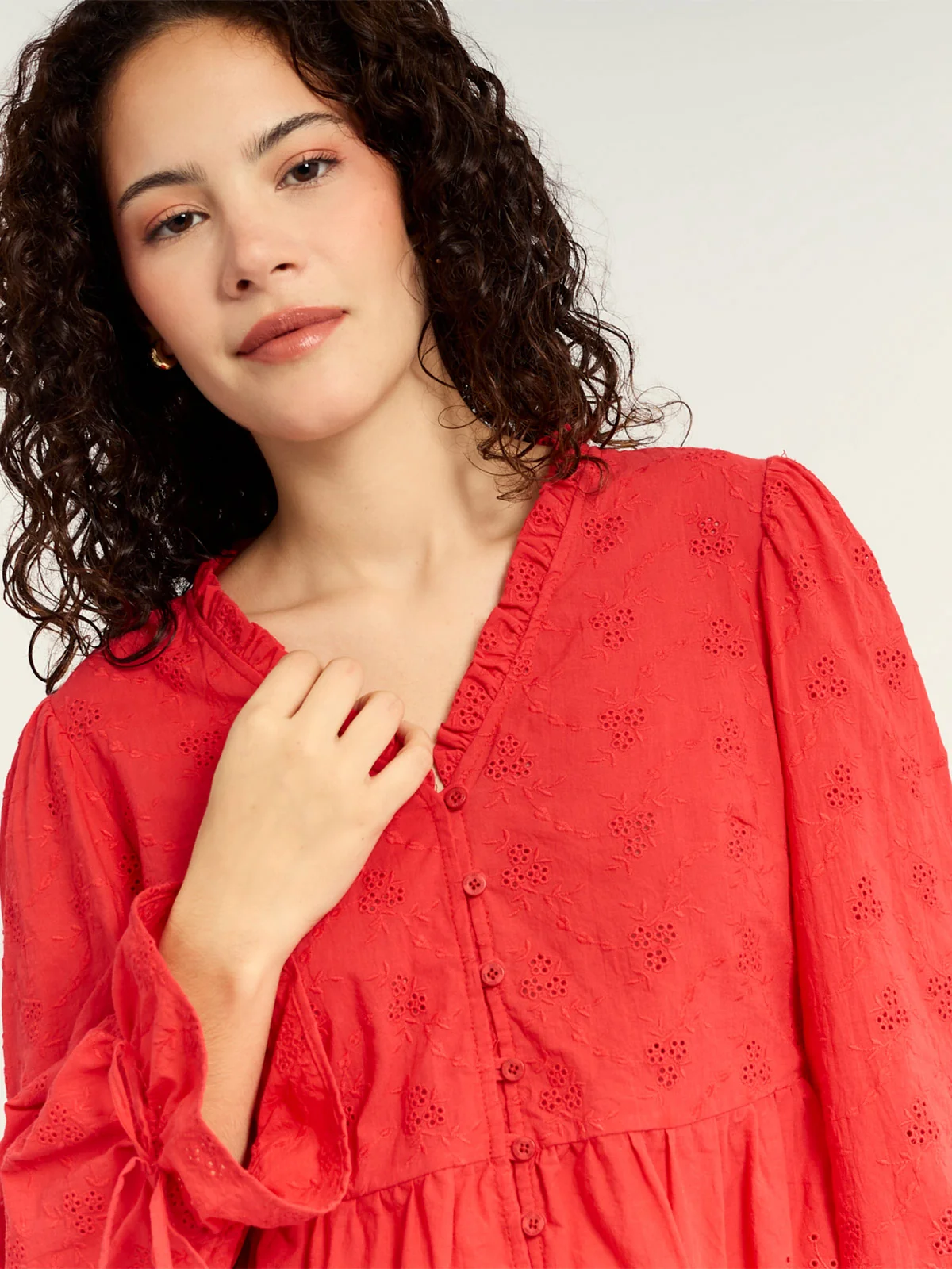 BLUSA ALGODÓN MUJER EXIT JANELLE - 3