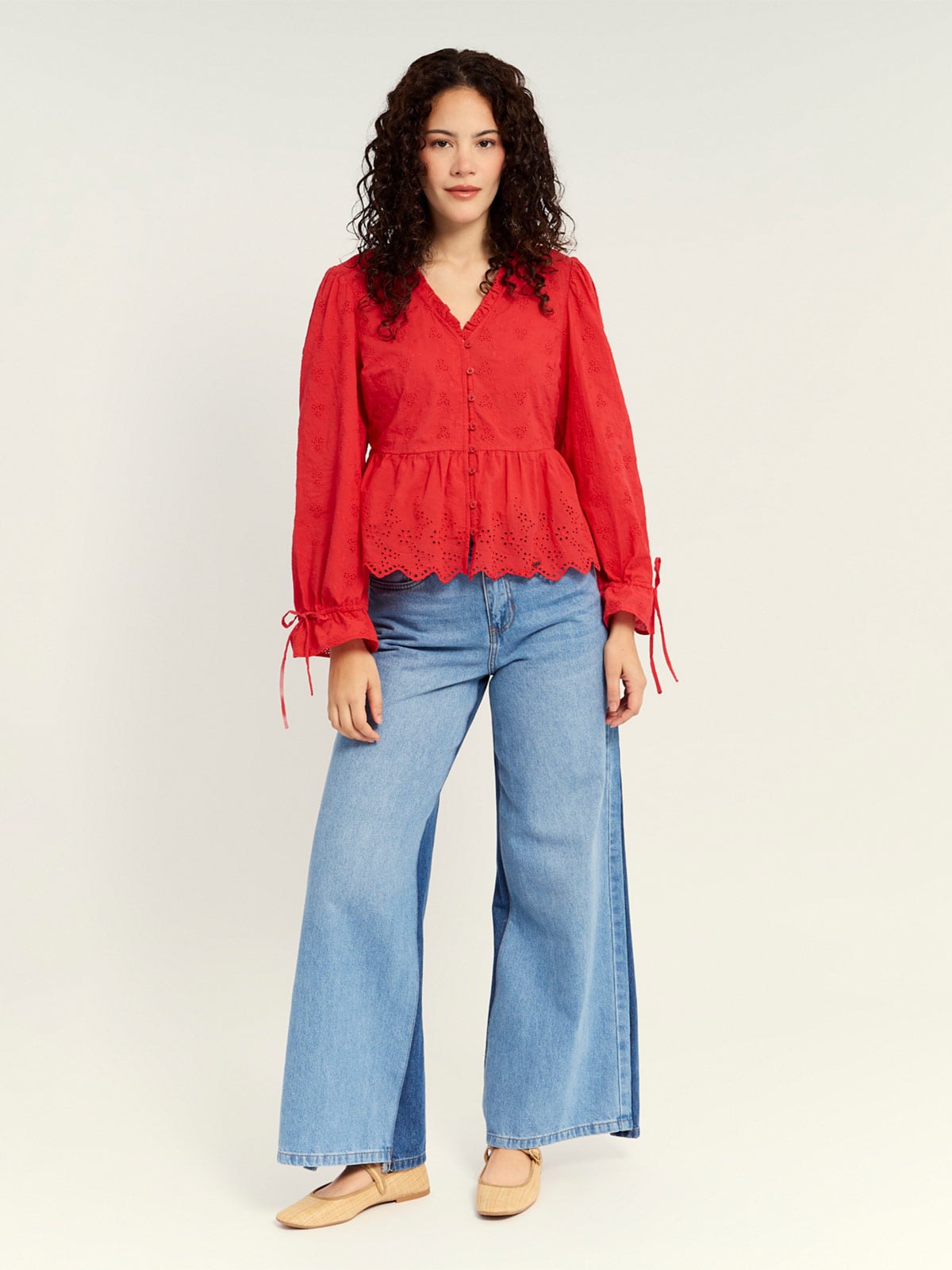 BLUSA ALGODÓN MUJER EXIT JANELLE - 4