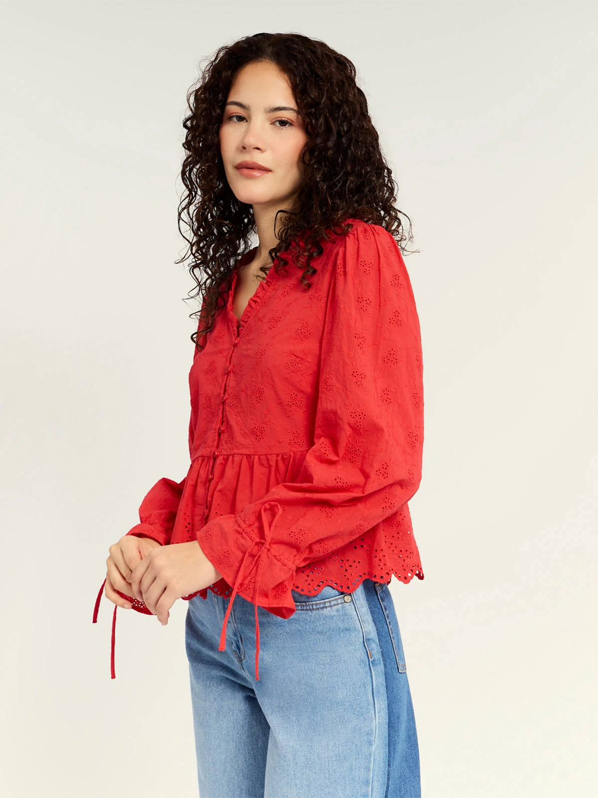 BLUSA ALGODÓN MUJER EXIT JANELLE - 1