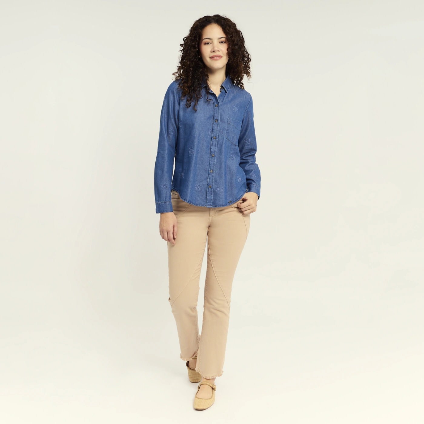 BLUSA ALGODÓN MUJER EXIT - 1