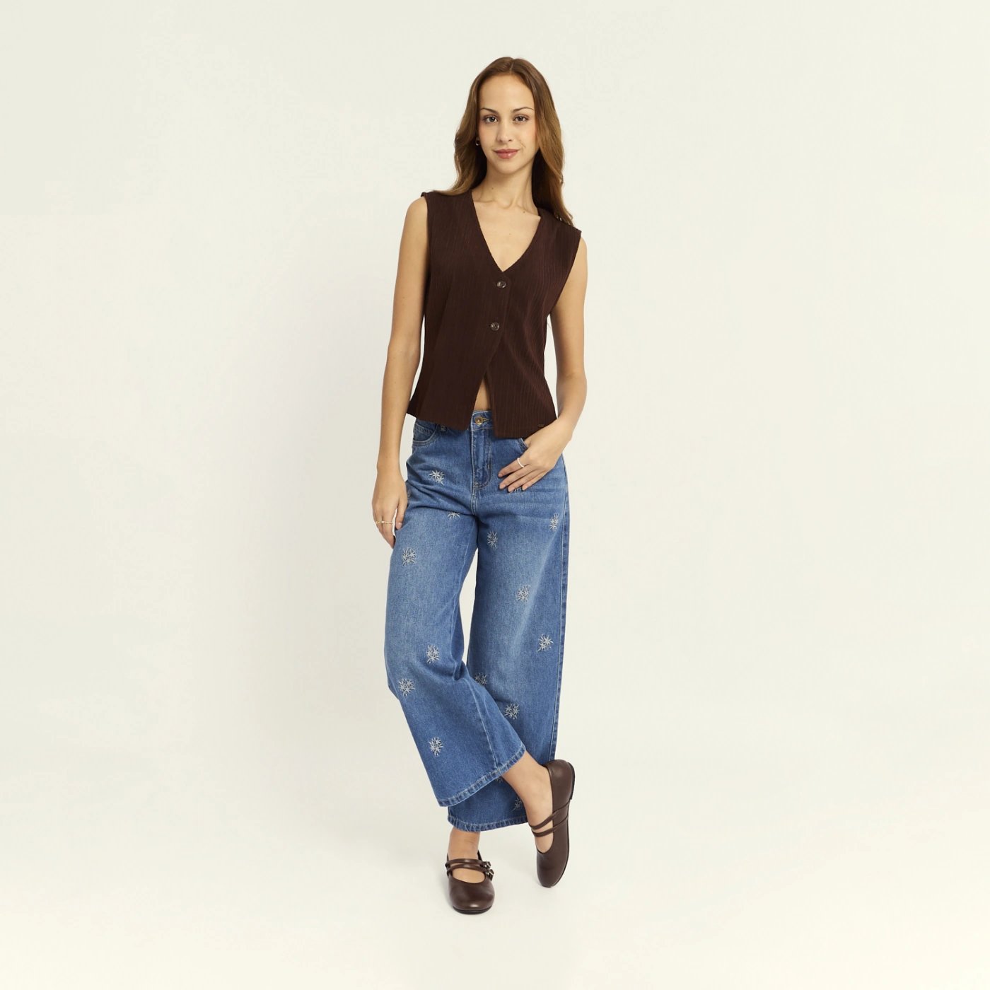 CHALECO SIN MANGAS MUJER EXIT - 1
