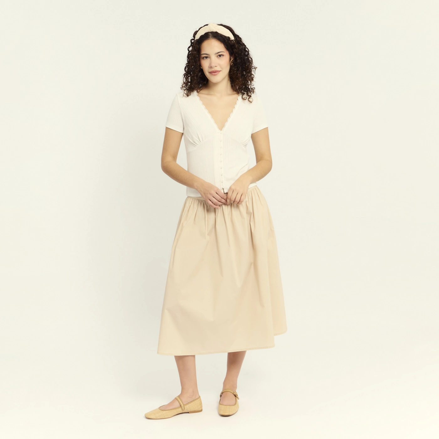 FALDA ALGODÓN MUJER EXIT - 1