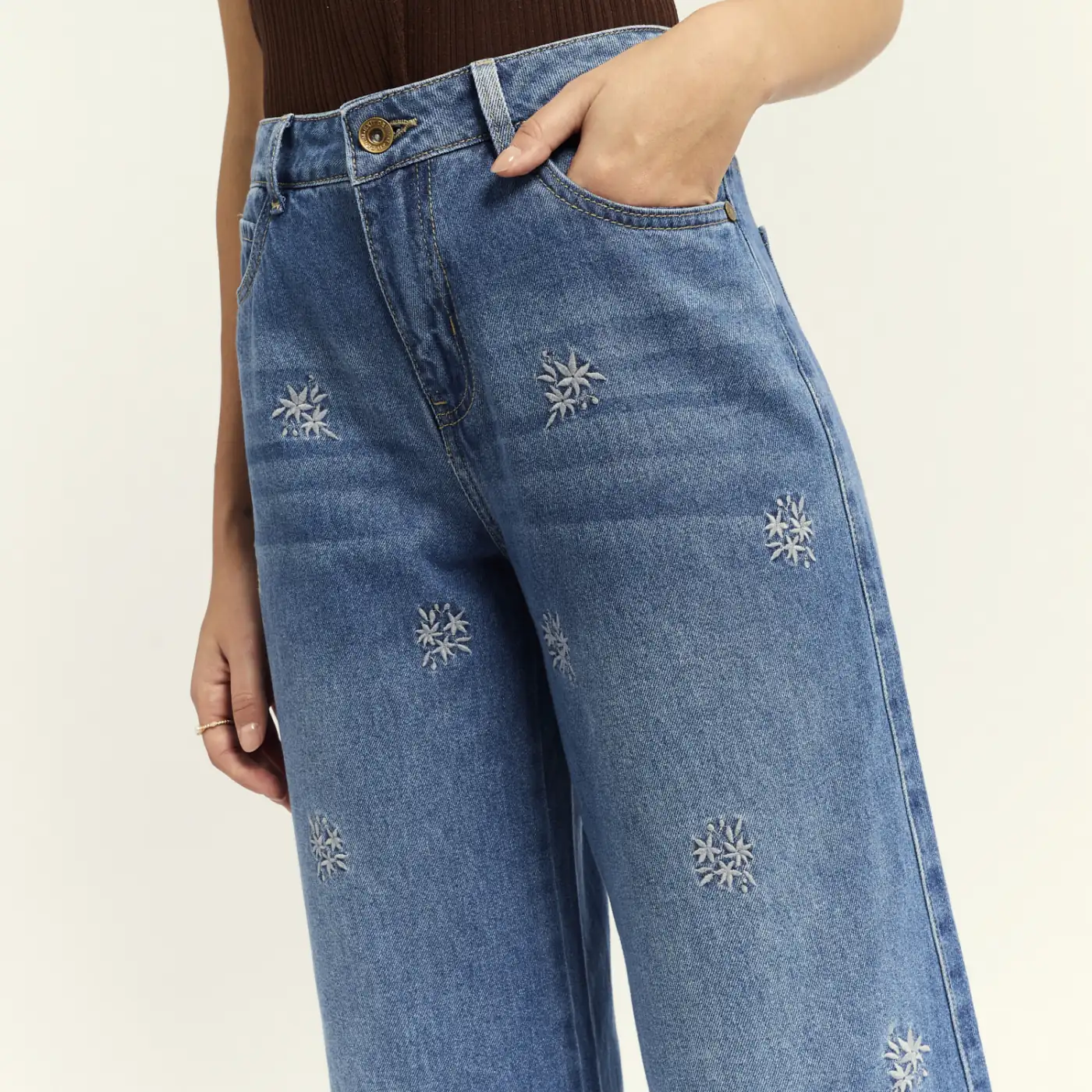 JEAN WIDE LEG MUJER EXIT DIANA - 2