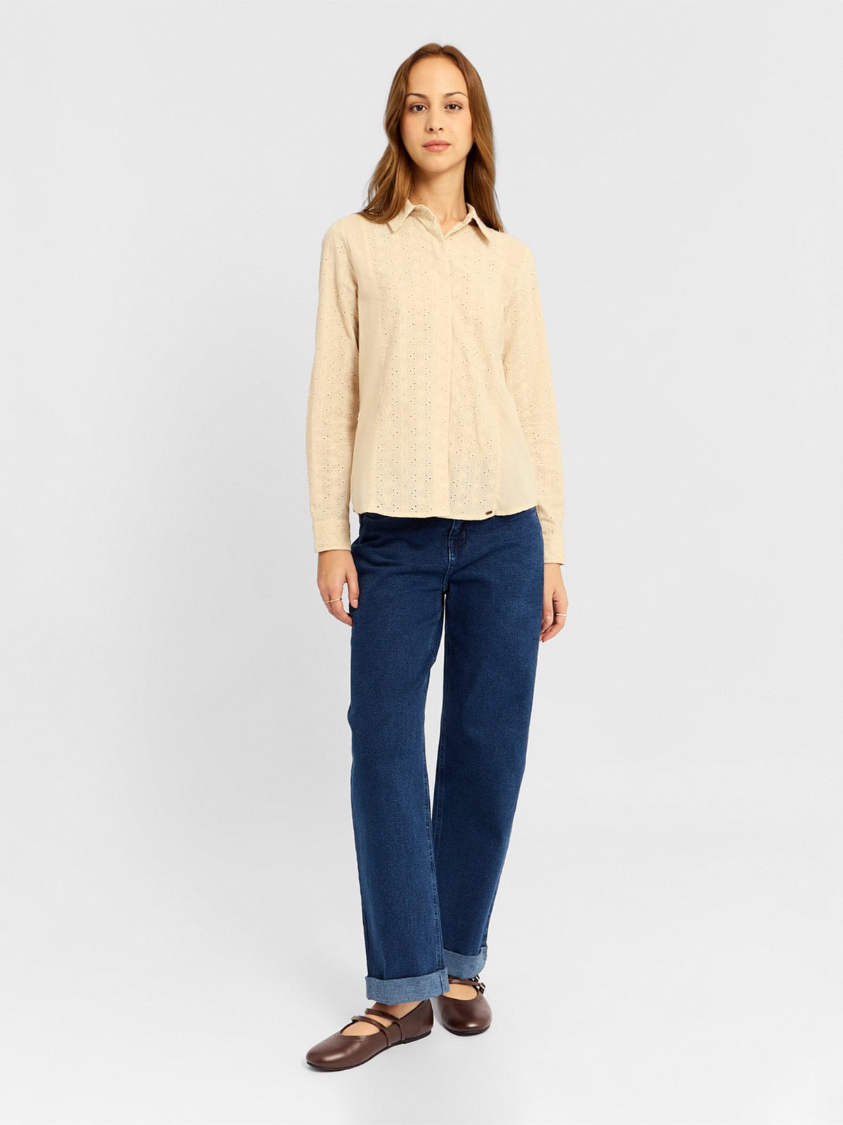 JEANS ALGODÓN BAGGY MUJER EXIT JACKIE - 1