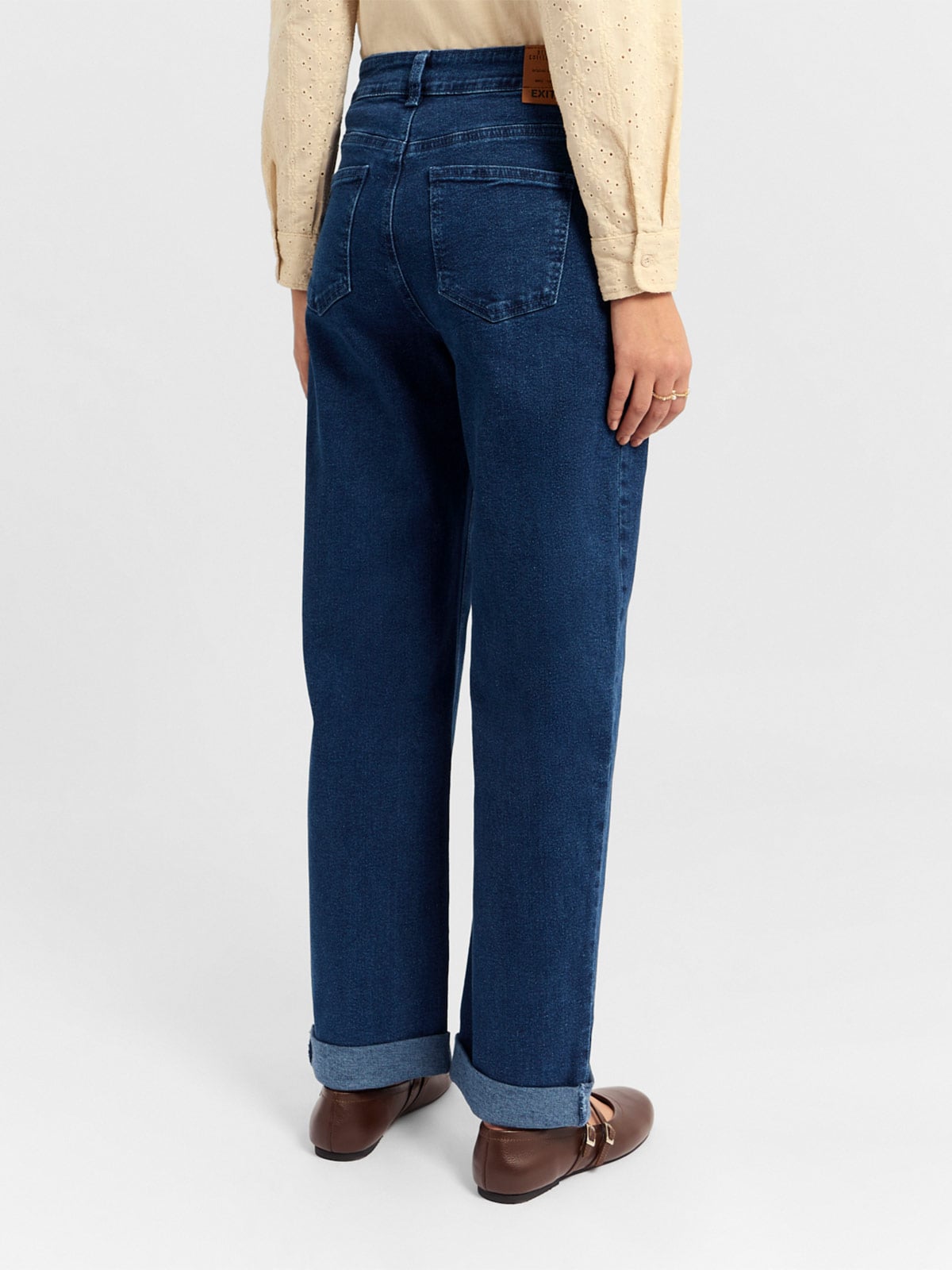 JEANS ALGODÓN BAGGY MUJER EXIT JACKIE - 3