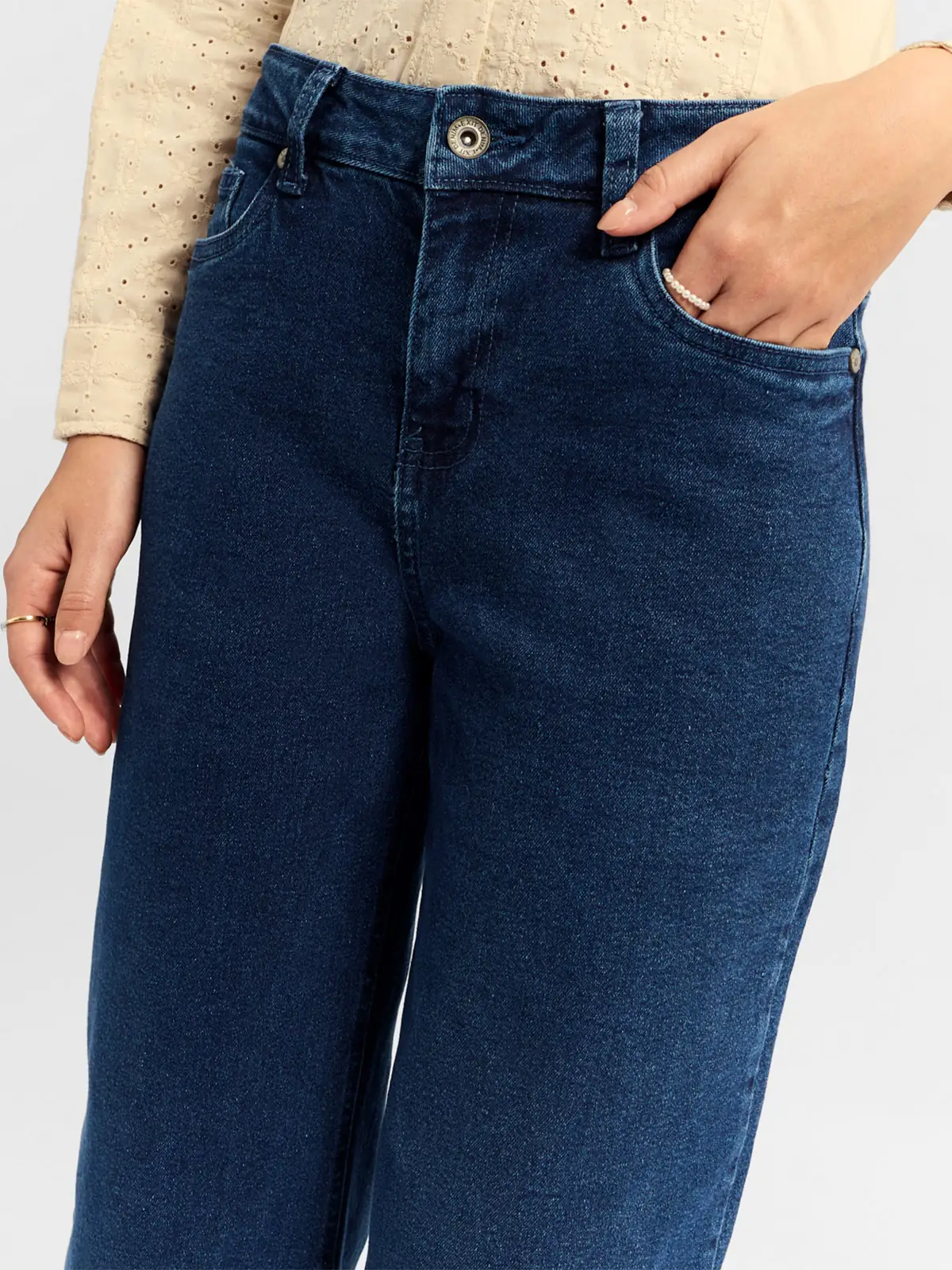 JEANS ALGODÓN BAGGY MUJER EXIT JACKIE - 4