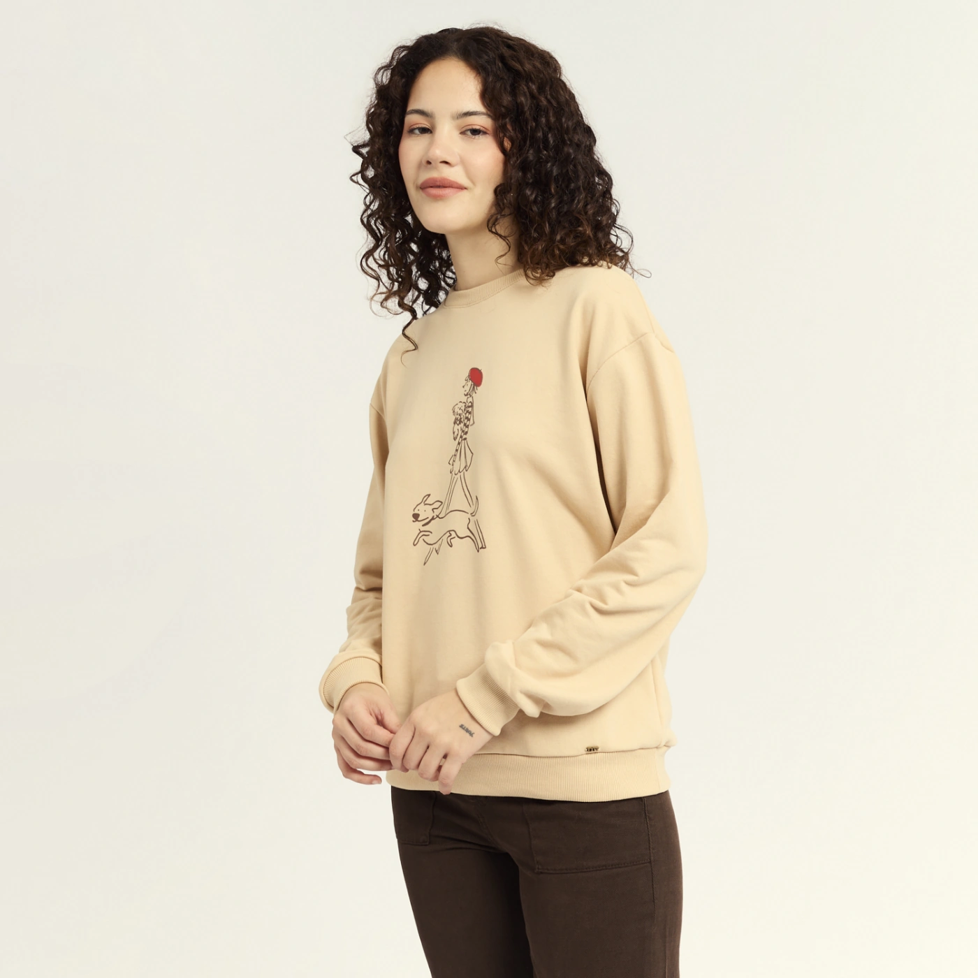 POLERA MANGA LARGA ALGODÓN MUJER EXIT PEANUTS - 3