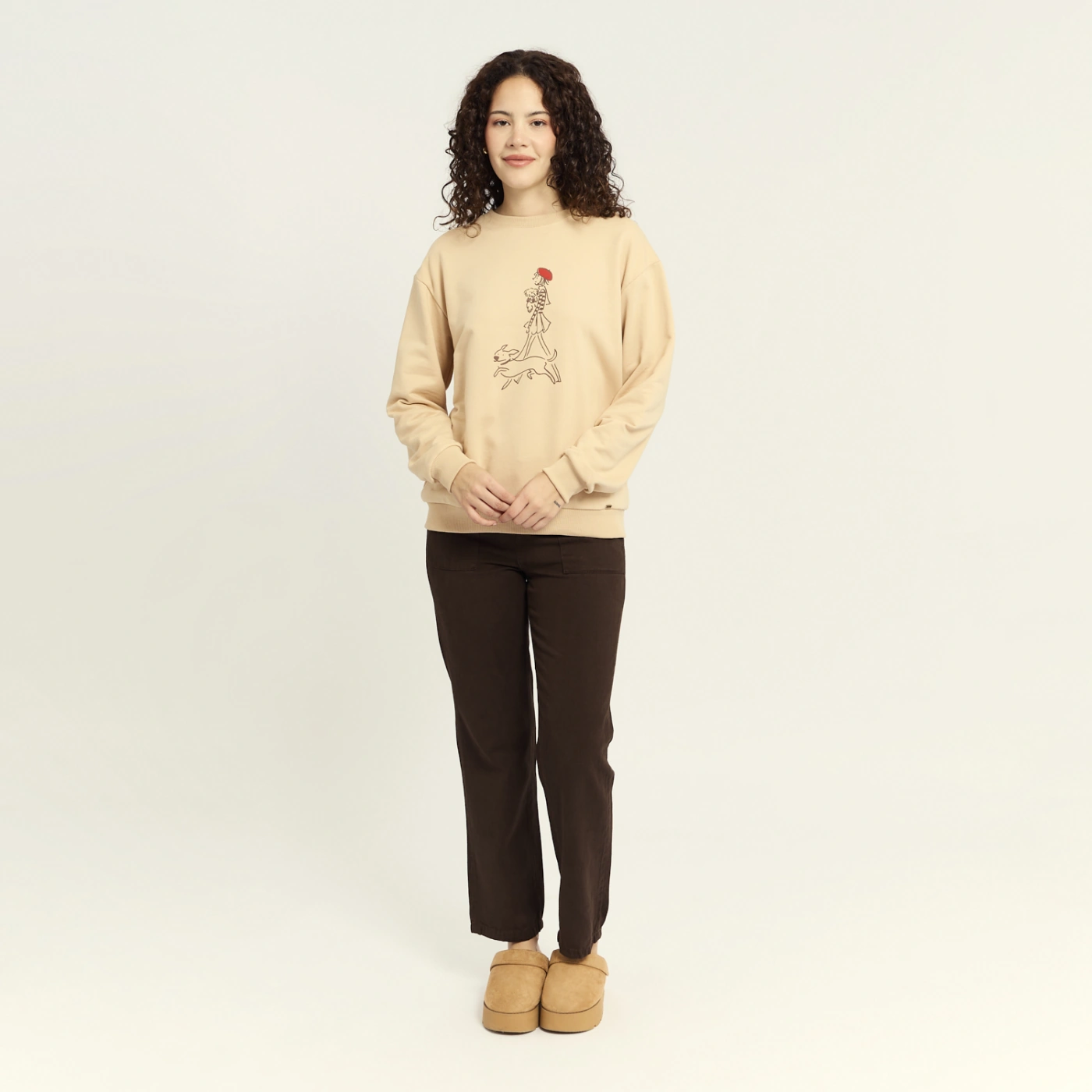 POLERA MANGA LARGA ALGODÓN MUJER EXIT PEANUTS - 1