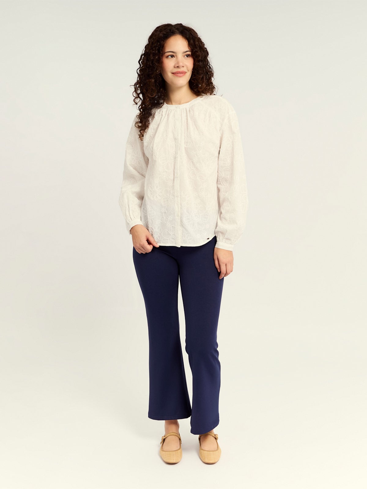 PANTALÓN BOOTCUT MUJER EXIT - 1