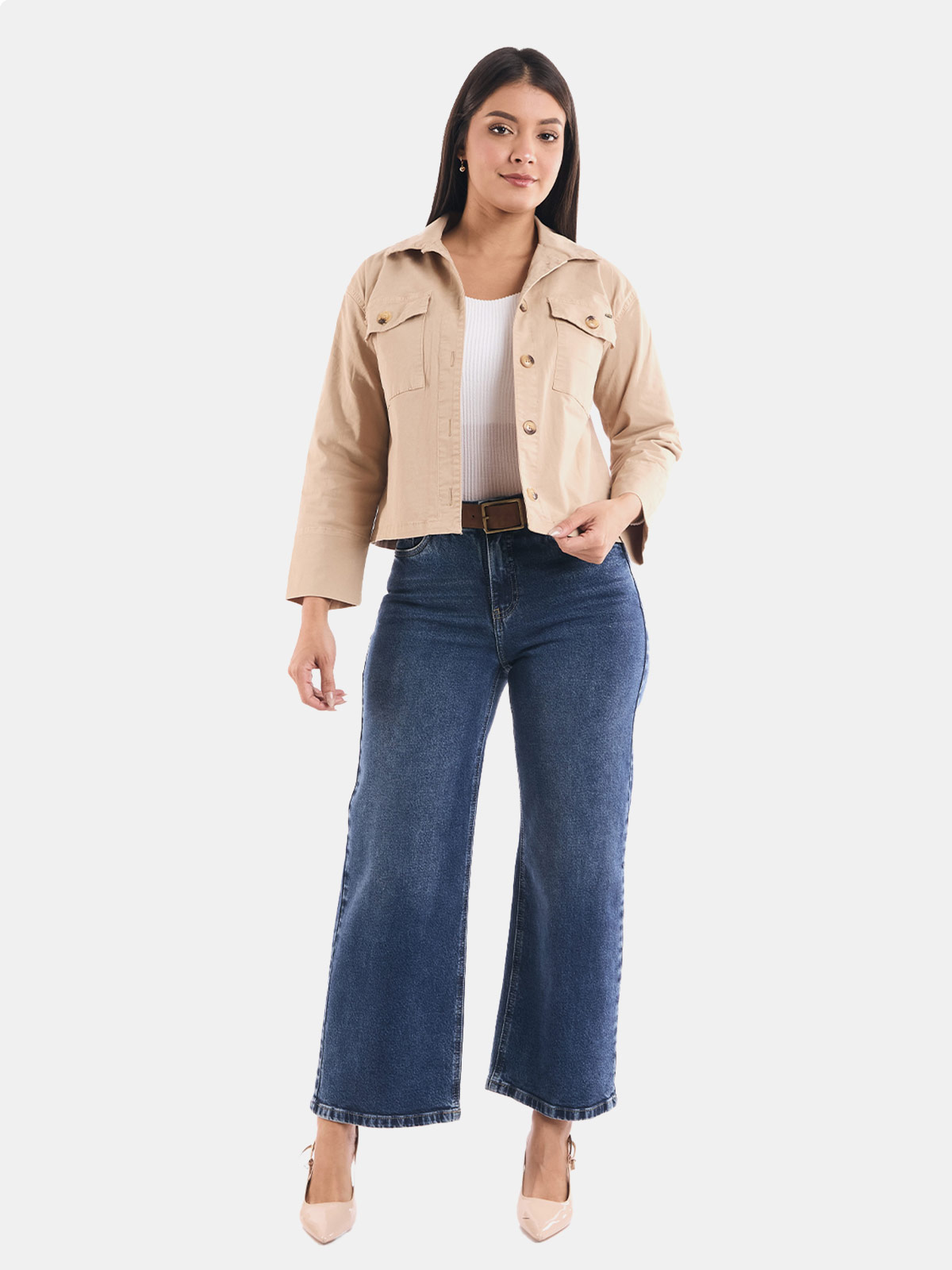 CASACA MUJER METAL JEANS INGRID - 4