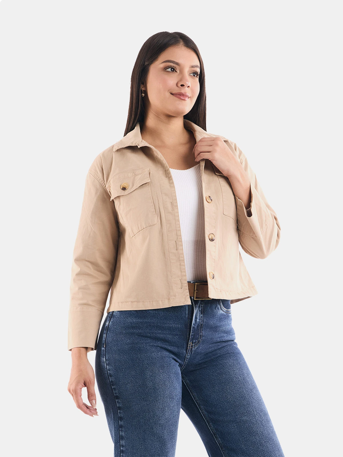 CASACA MUJER METAL JEANS INGRID - 1