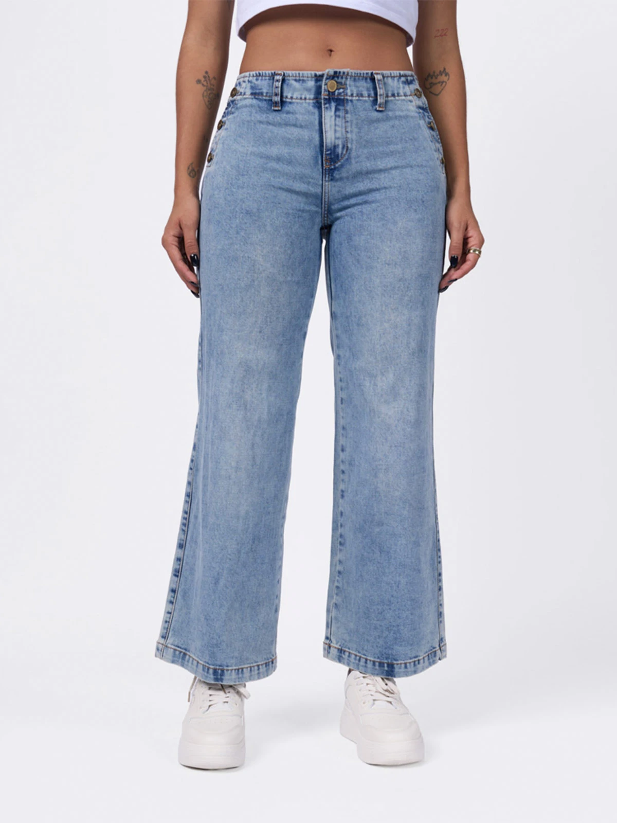 JEAN WIDELEG MUJER BRONCO LOCKDOWN - 1