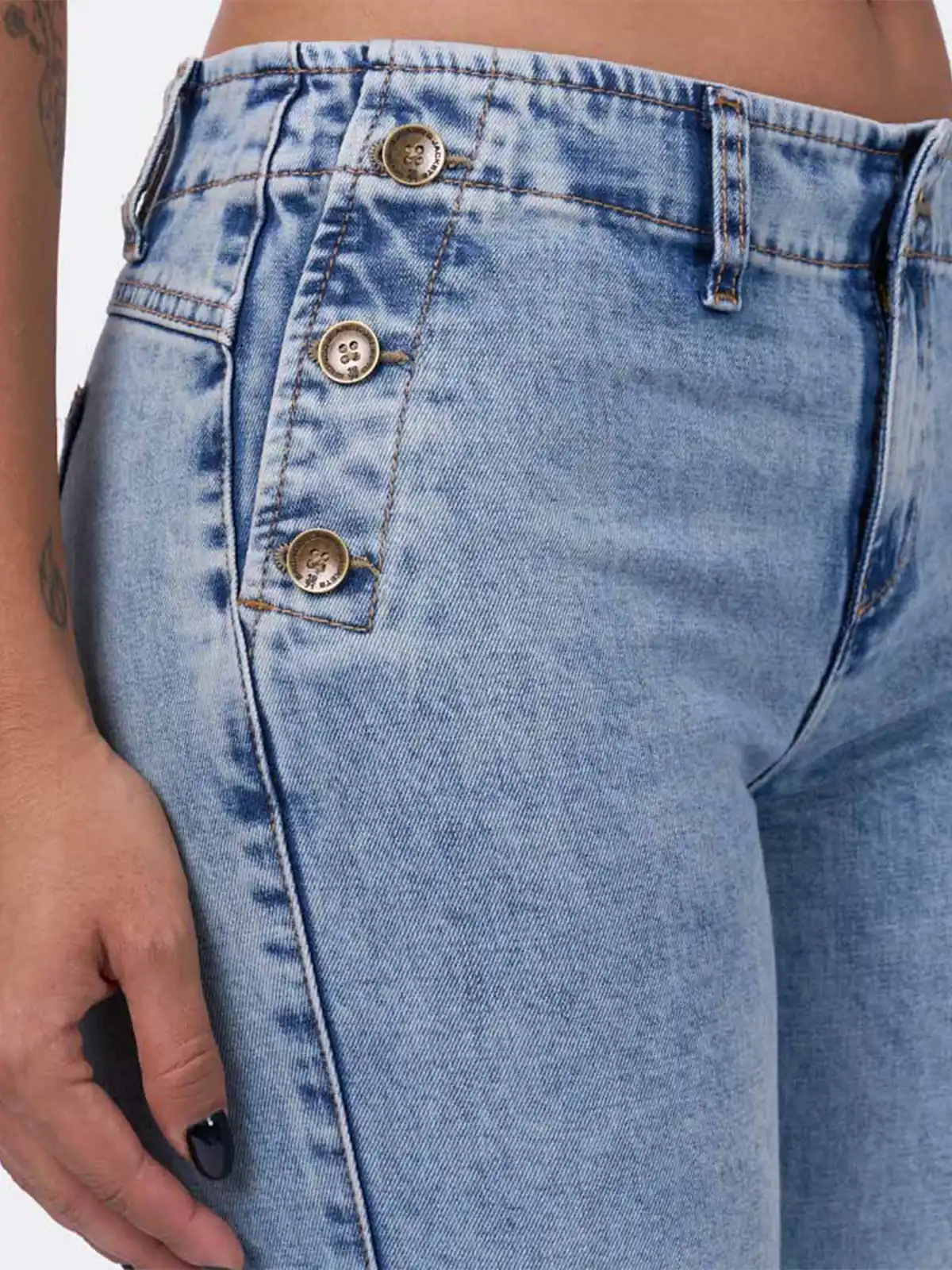 JEAN WIDELEG MUJER BRONCO LOCKDOWN - 3