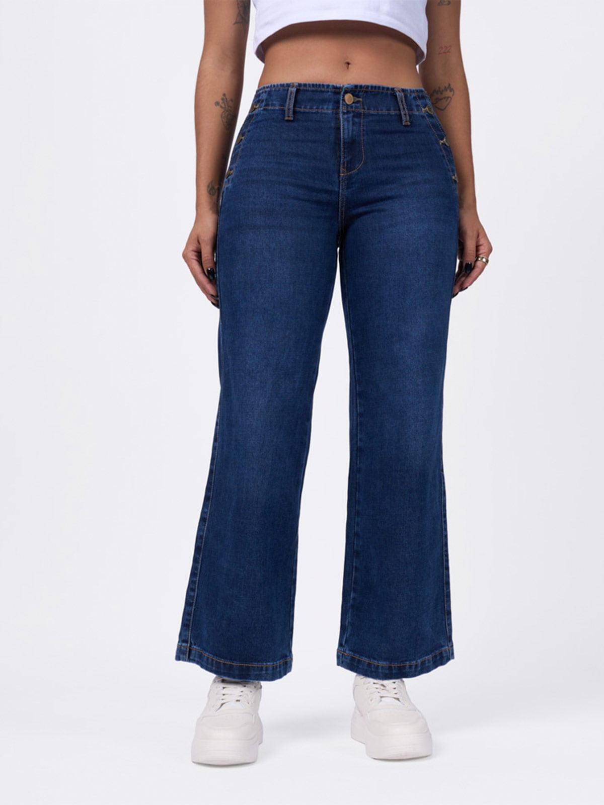 JEAN WIDELEG MUJER BRONCO LOCKDOWN - 1