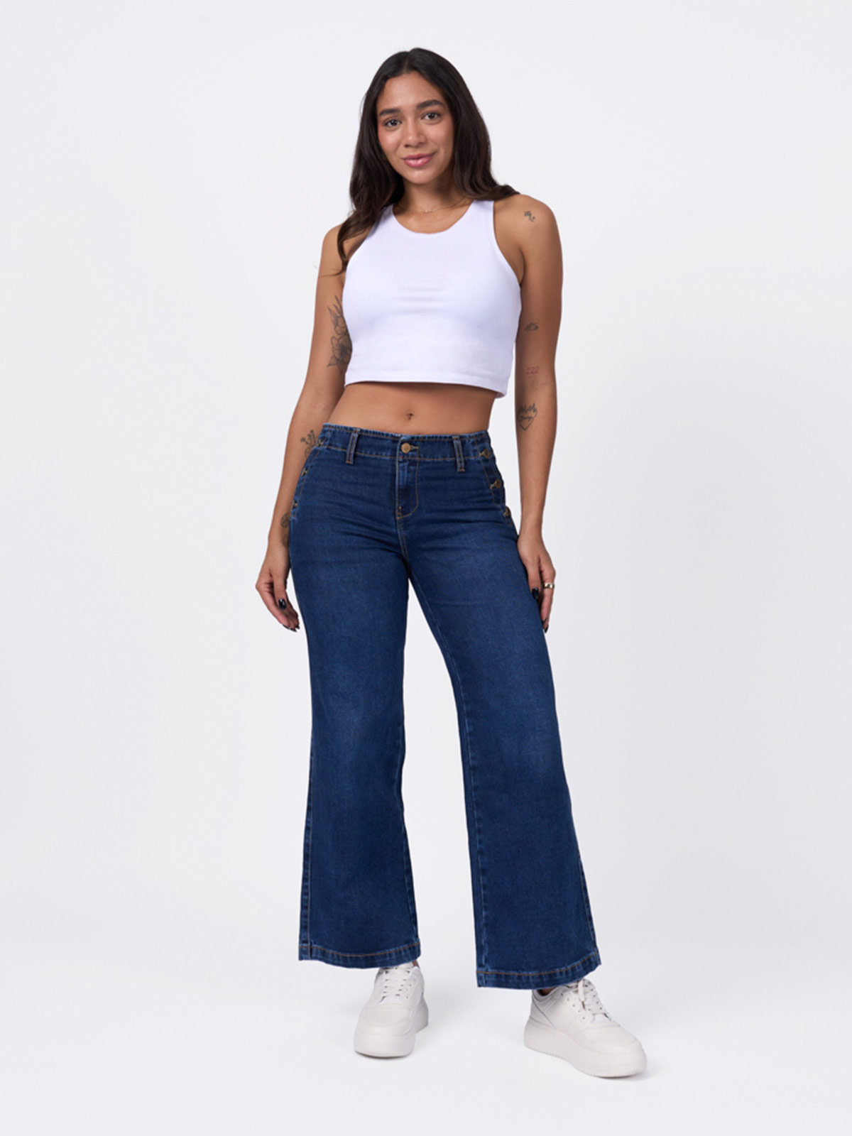 JEAN WIDELEG MUJER BRONCO LOCKDOWN - 4