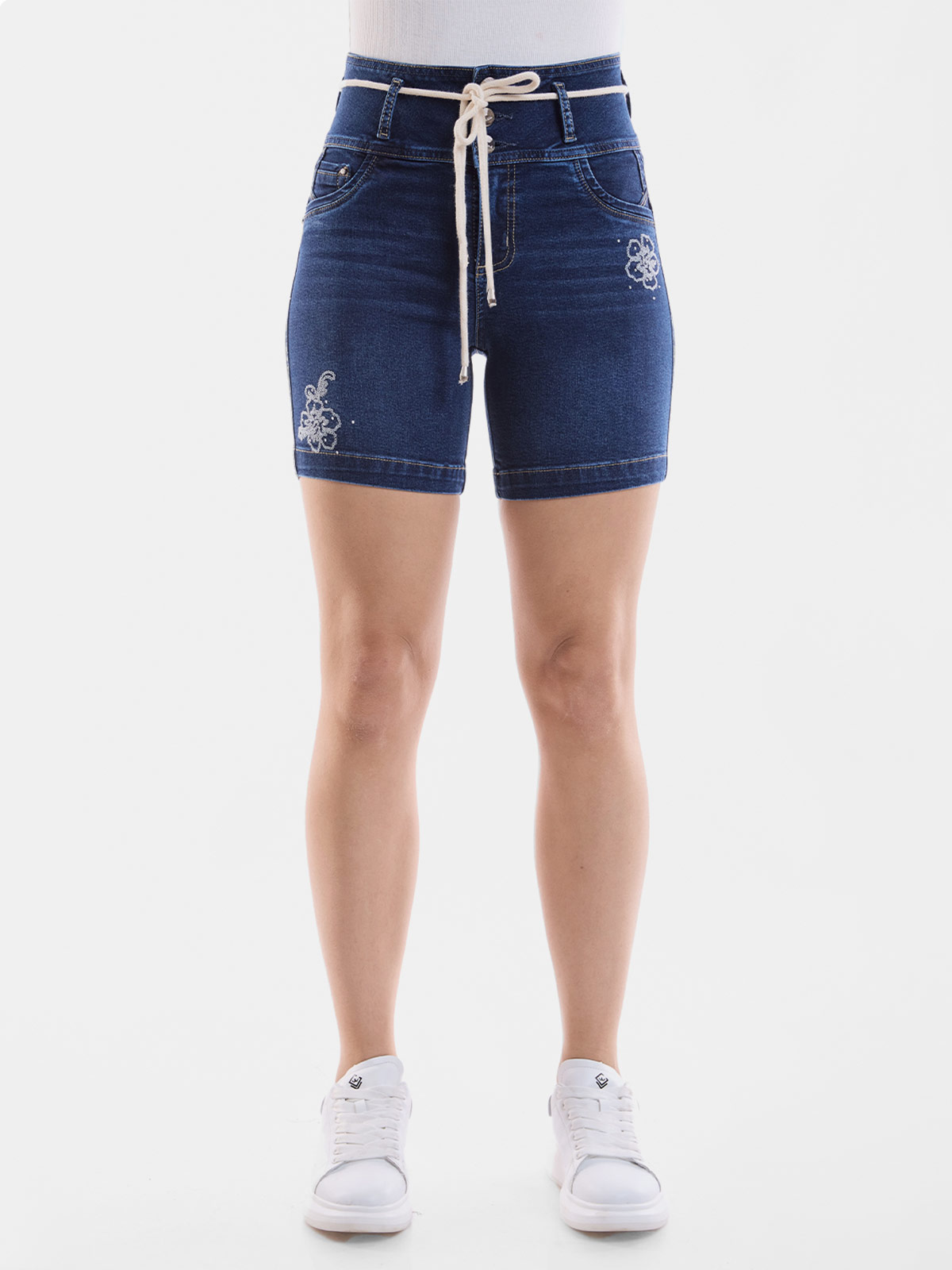 BERMUDA ALGODÓN MUJER METAL JEANS SNICKER - 2