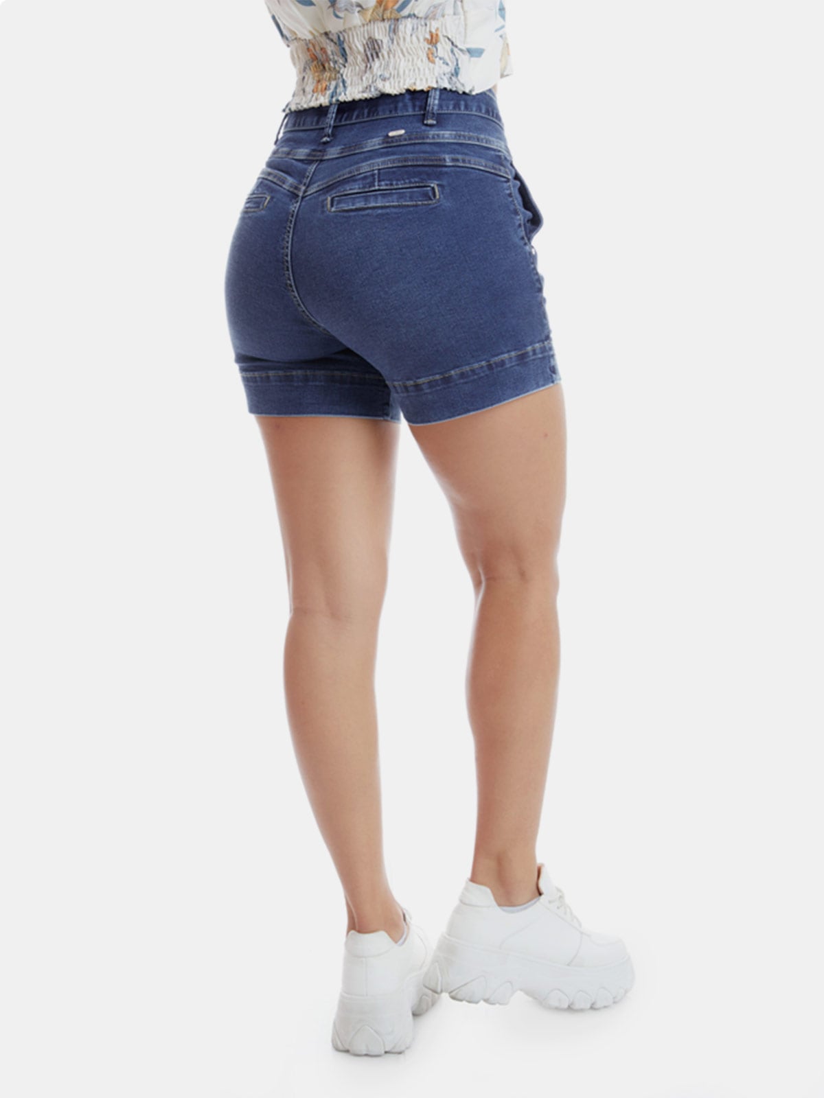 BEMUDA MUJER MENTAL JEANS DENIM TRINI - 2