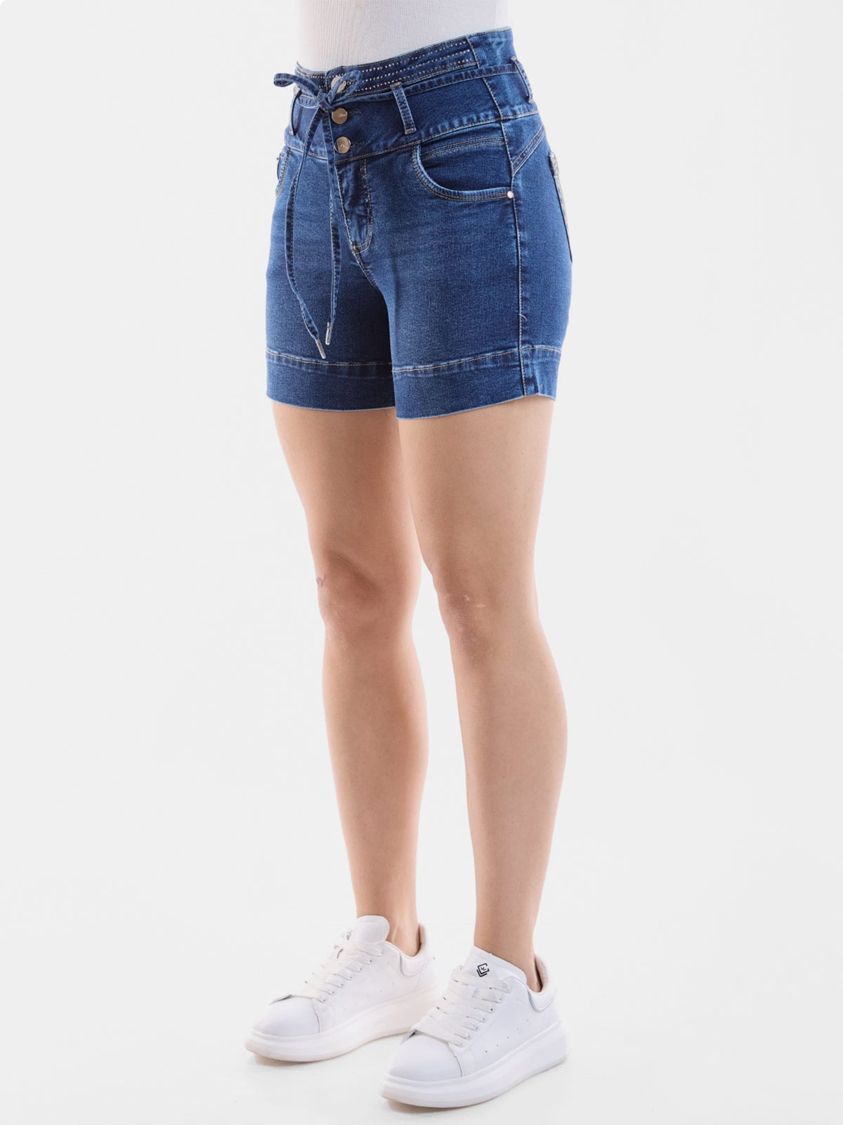 BERMUDA MUJER MENTAL JEANS DENIM MABEL - 4
