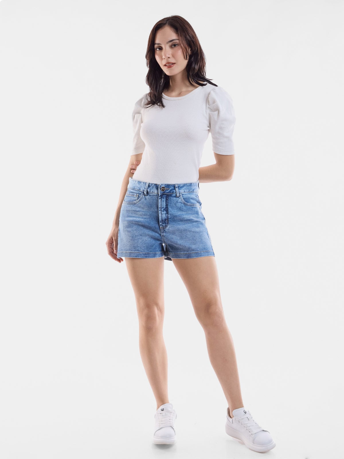 SHORT MUJER METAL JEANS DENIM MARICIELO - 1