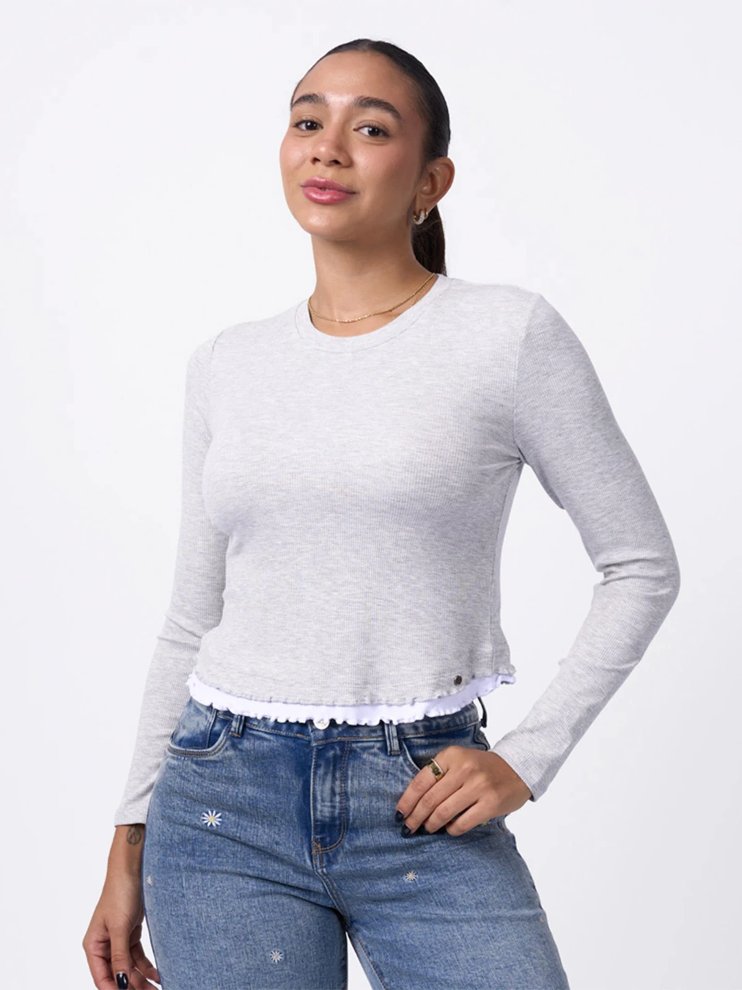 POLO MANGA LARGA MUJER MACHINE VIKY - 1